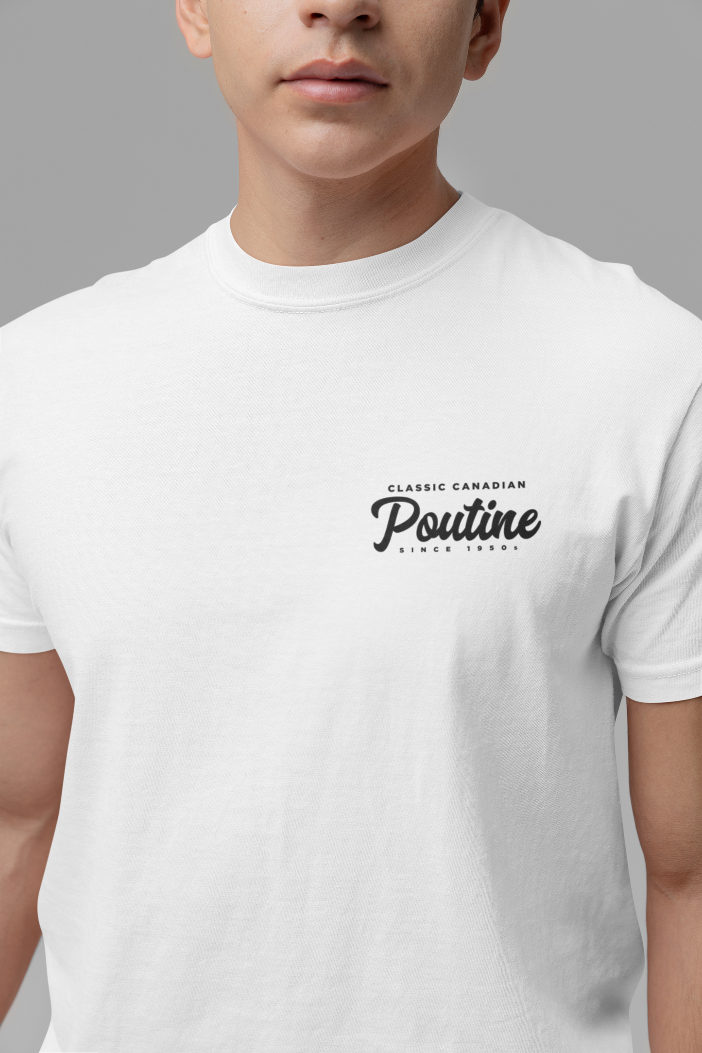 Classic Canadian Poutine T-Shirt – Featuring Traditional Ingredients & Origin Story