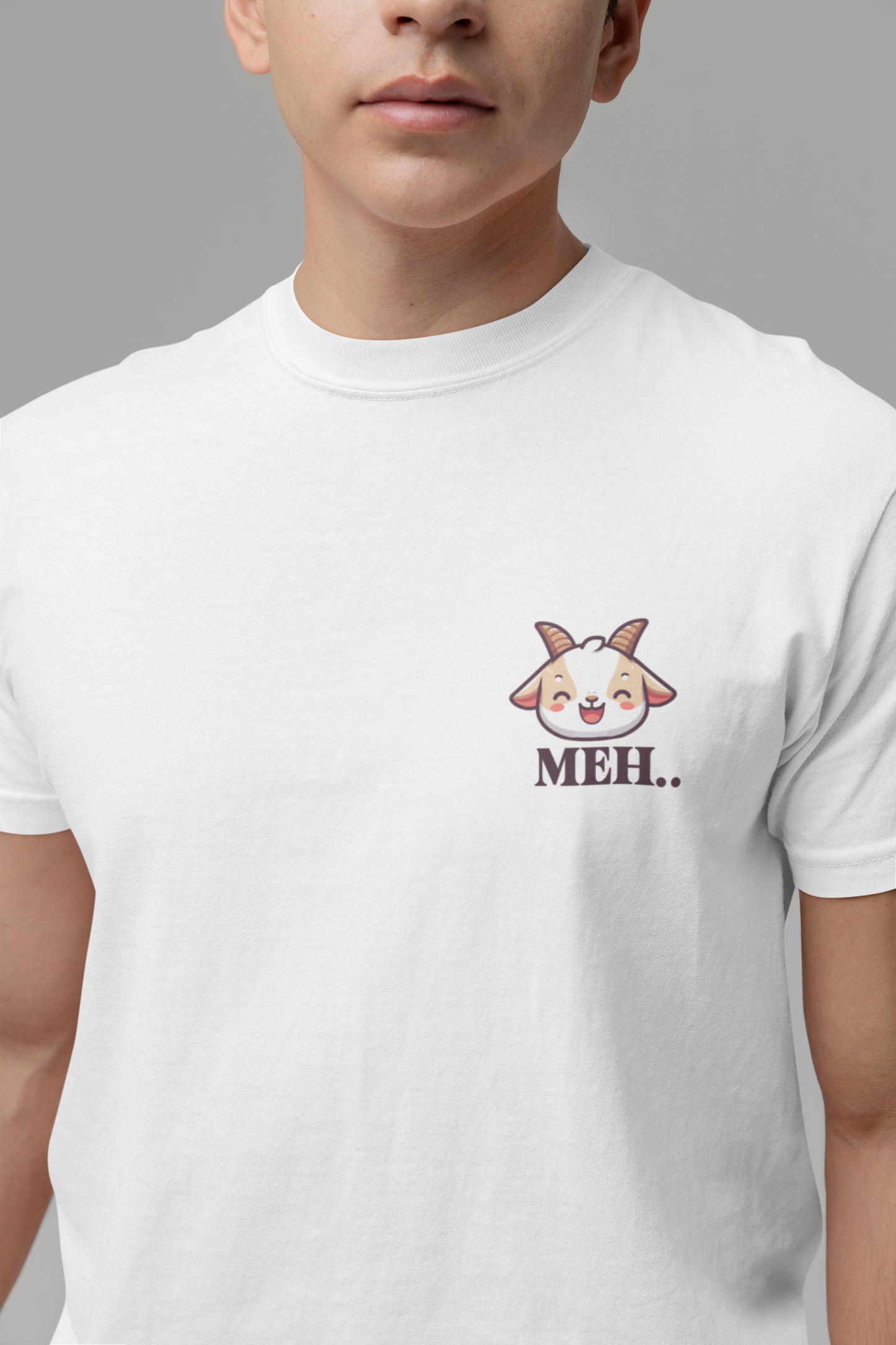 The Original MEHH GOATS Happy Laughing Goat T-Shirt
