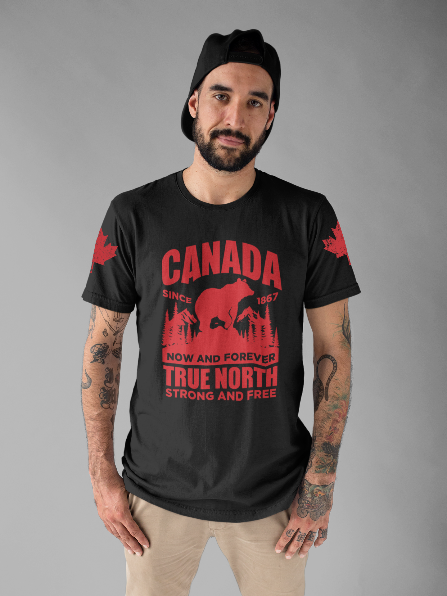 Canada True North Bear Heritage T-Shirt