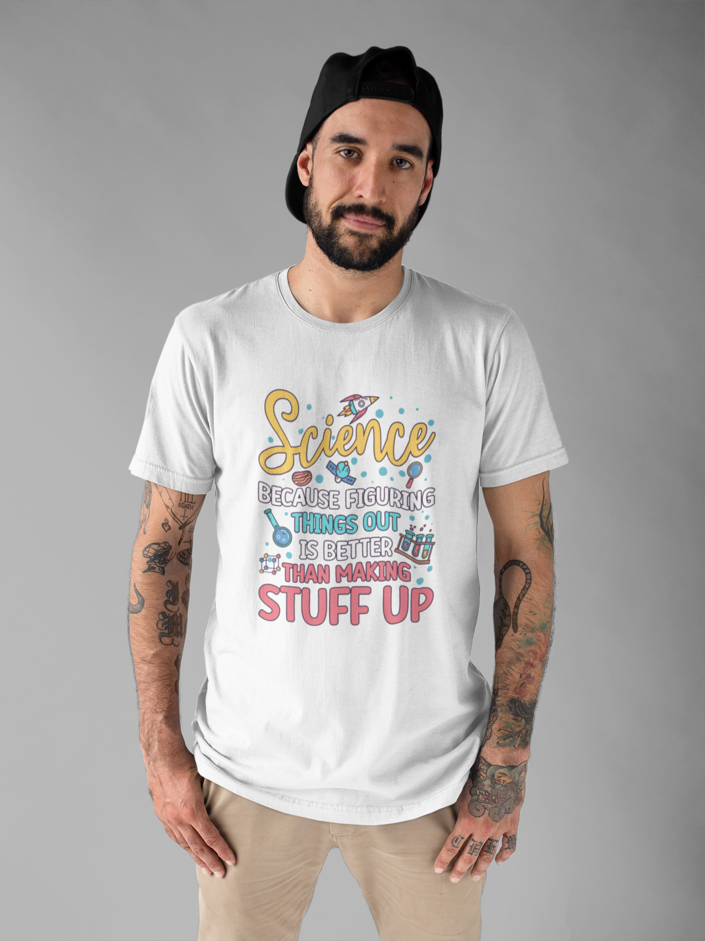 Science Humor T-Shirt – Figuring Things Out Science Graphic Tee