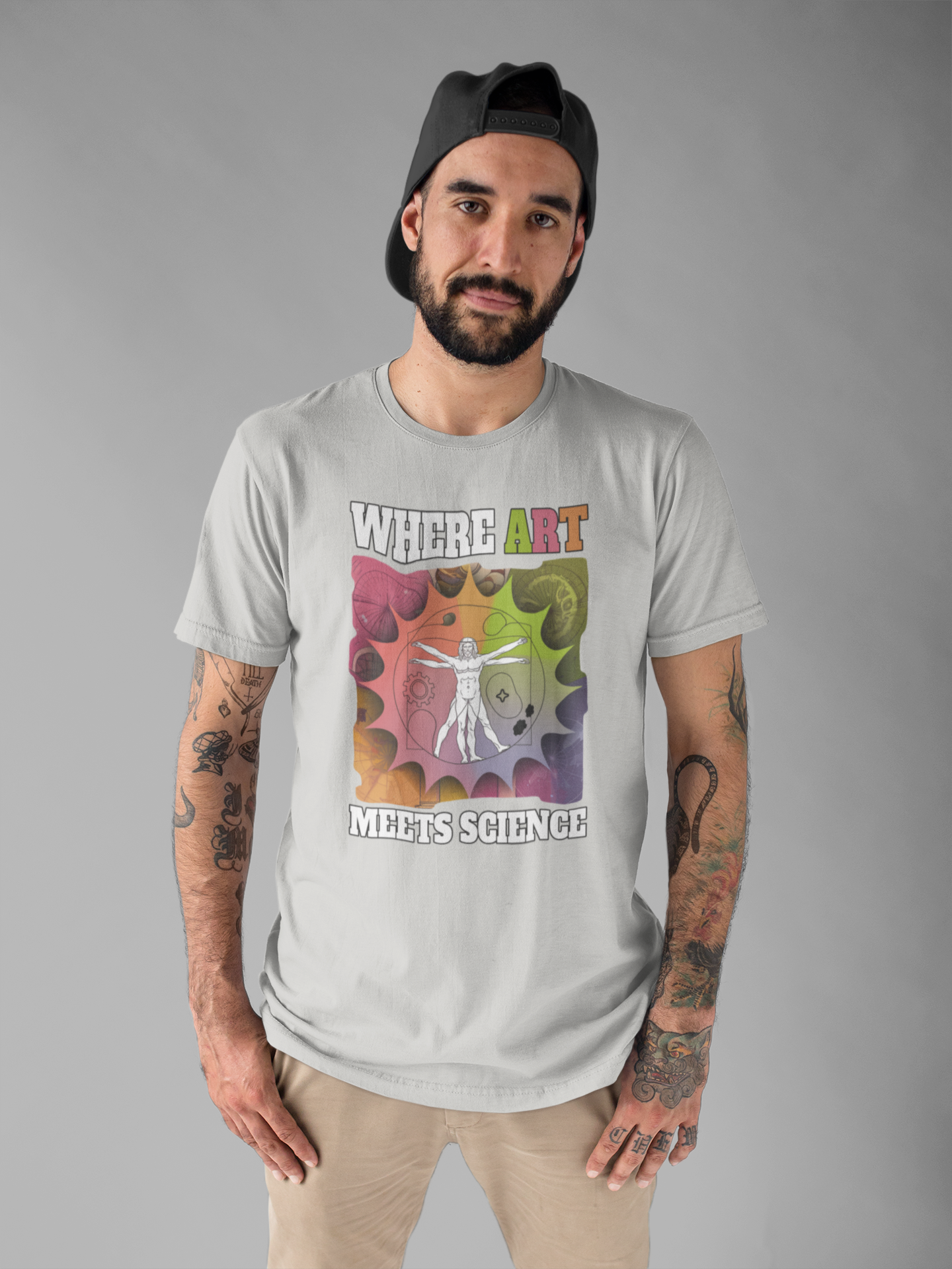 Where Art Meets Science Tshirt – The Renaissance Changed Everything Graphic