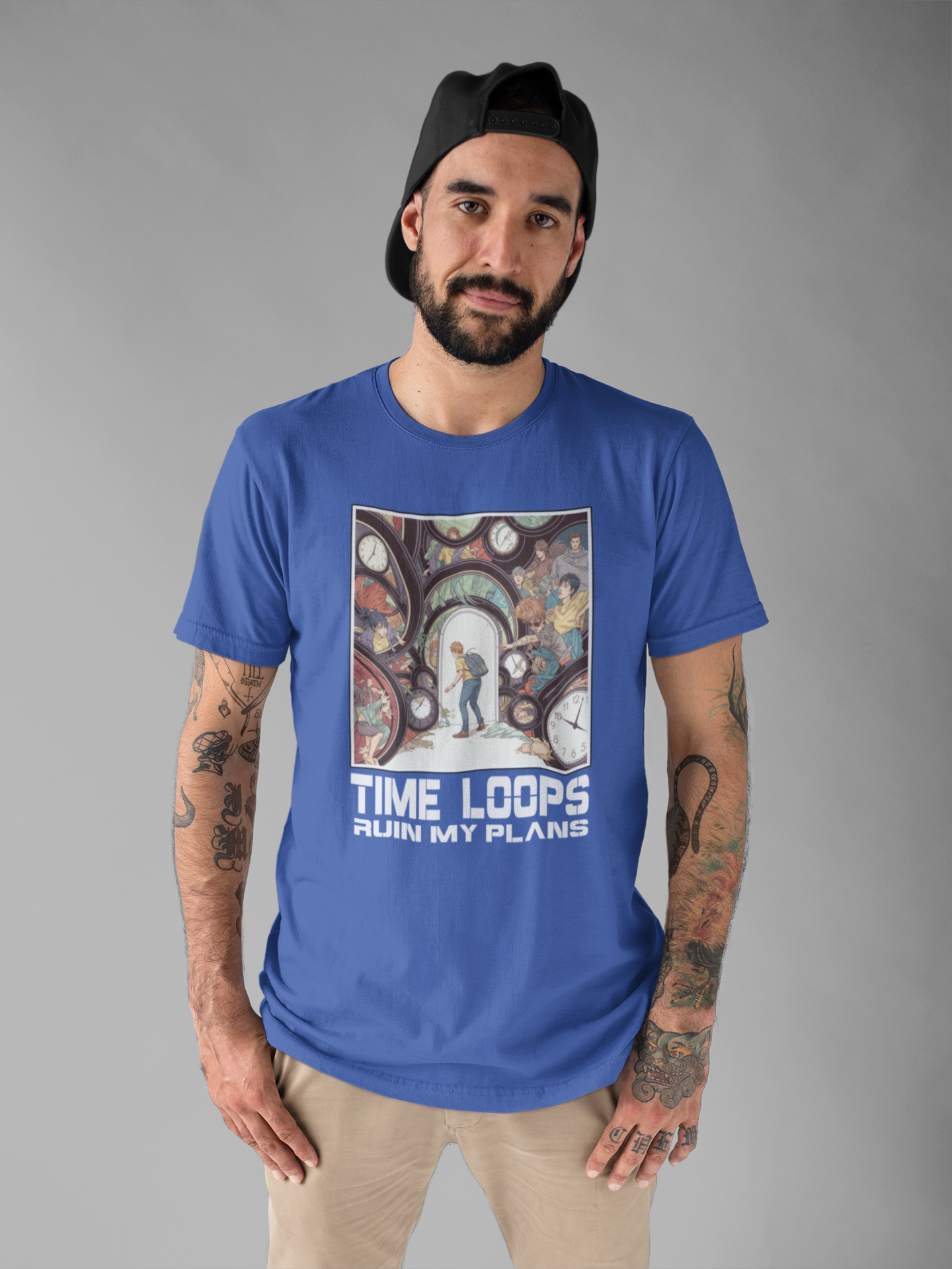 Time Loops Ruin My Plans Tee, Sci-Fi Humor Shirt, Time Travel Frustration Top, Alternate Reality Graphic Tee, Paradox Gift