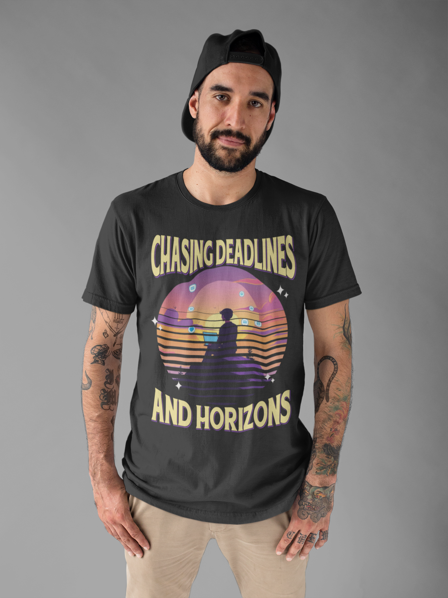 Digital Nomad Vibes - Work & Travel Lifestyle T-Shirt