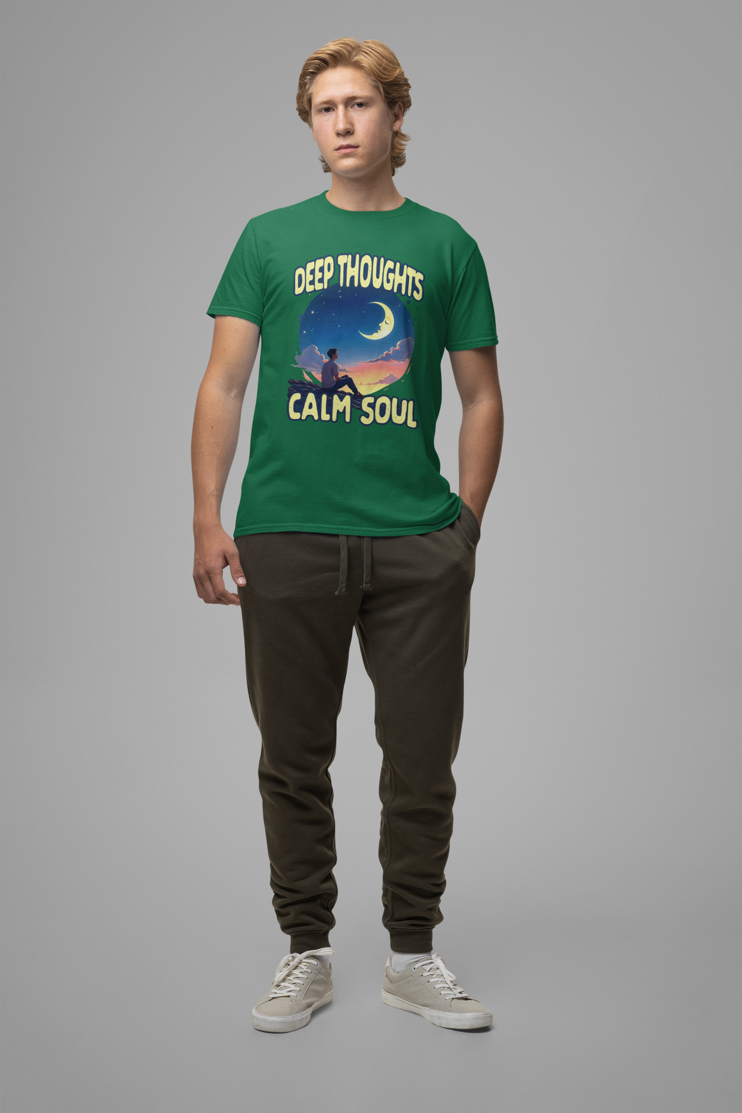 Midnight Thoughts Shirt Deep Thinker Aesthetic Tee for Overthinkers Night Owls Poets and Anyone Whose Mind Comes Alive After Dark