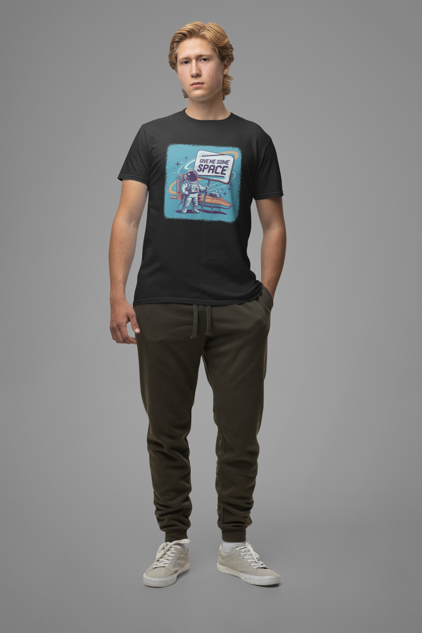 Give Me Some Space Funny Astronaut Sign T-Shirt