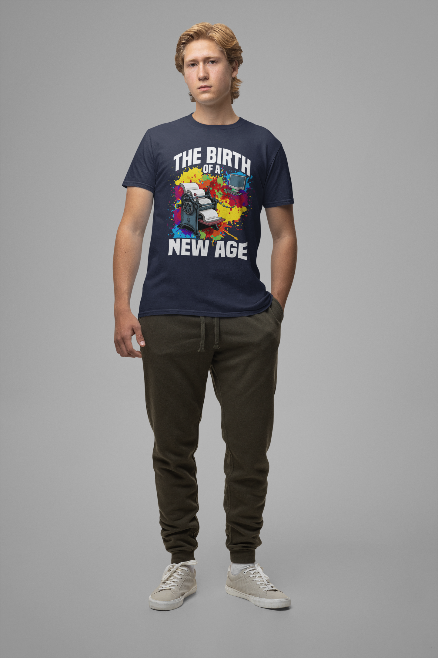 Printing Press Changed Everything Tee, History Milestone Shirt, Literature Revolution Tee, Invention Graphic Top, Educator Gift