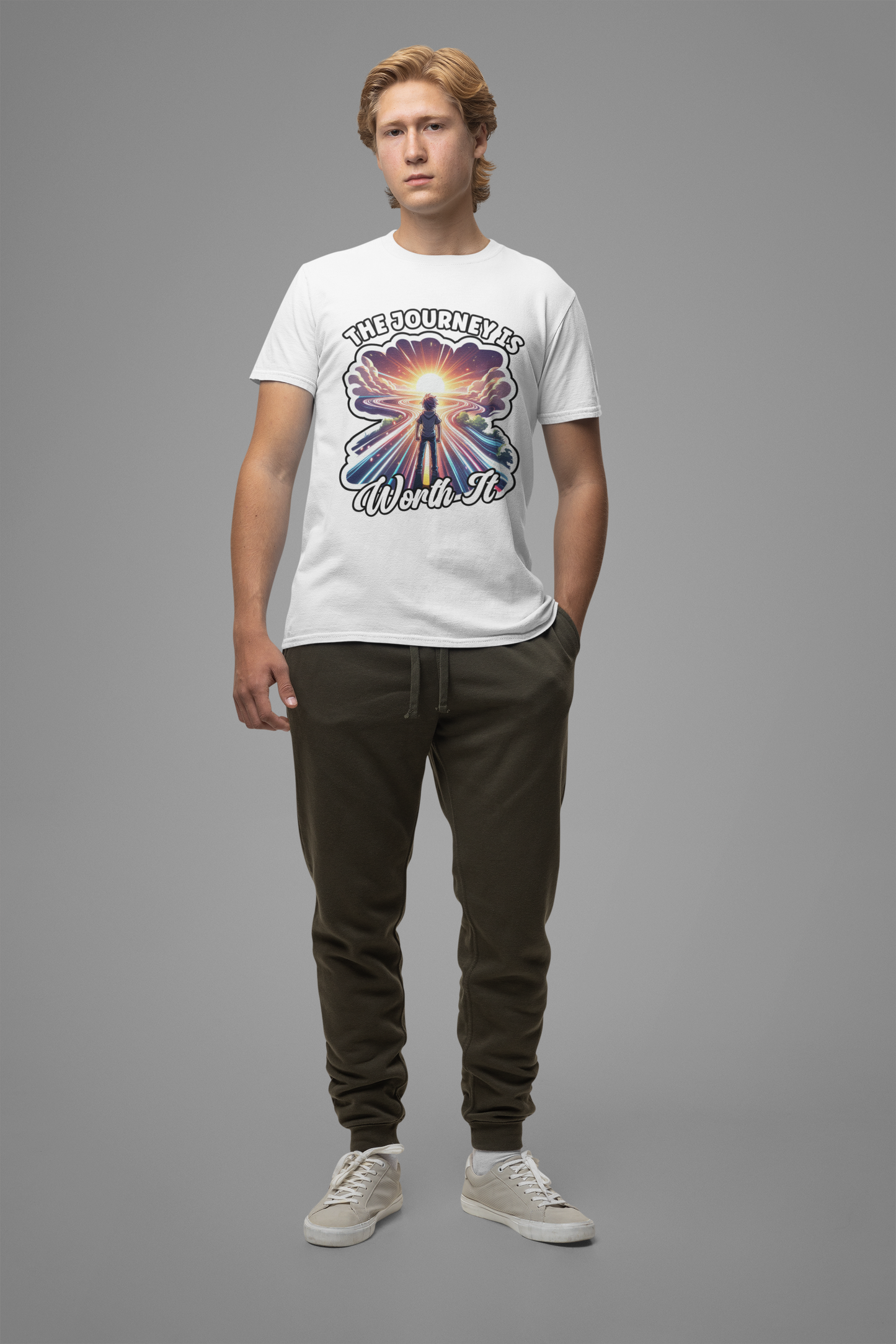 The Journey Is Worth It | Inspirational Adventure & Motivation T-Shirt