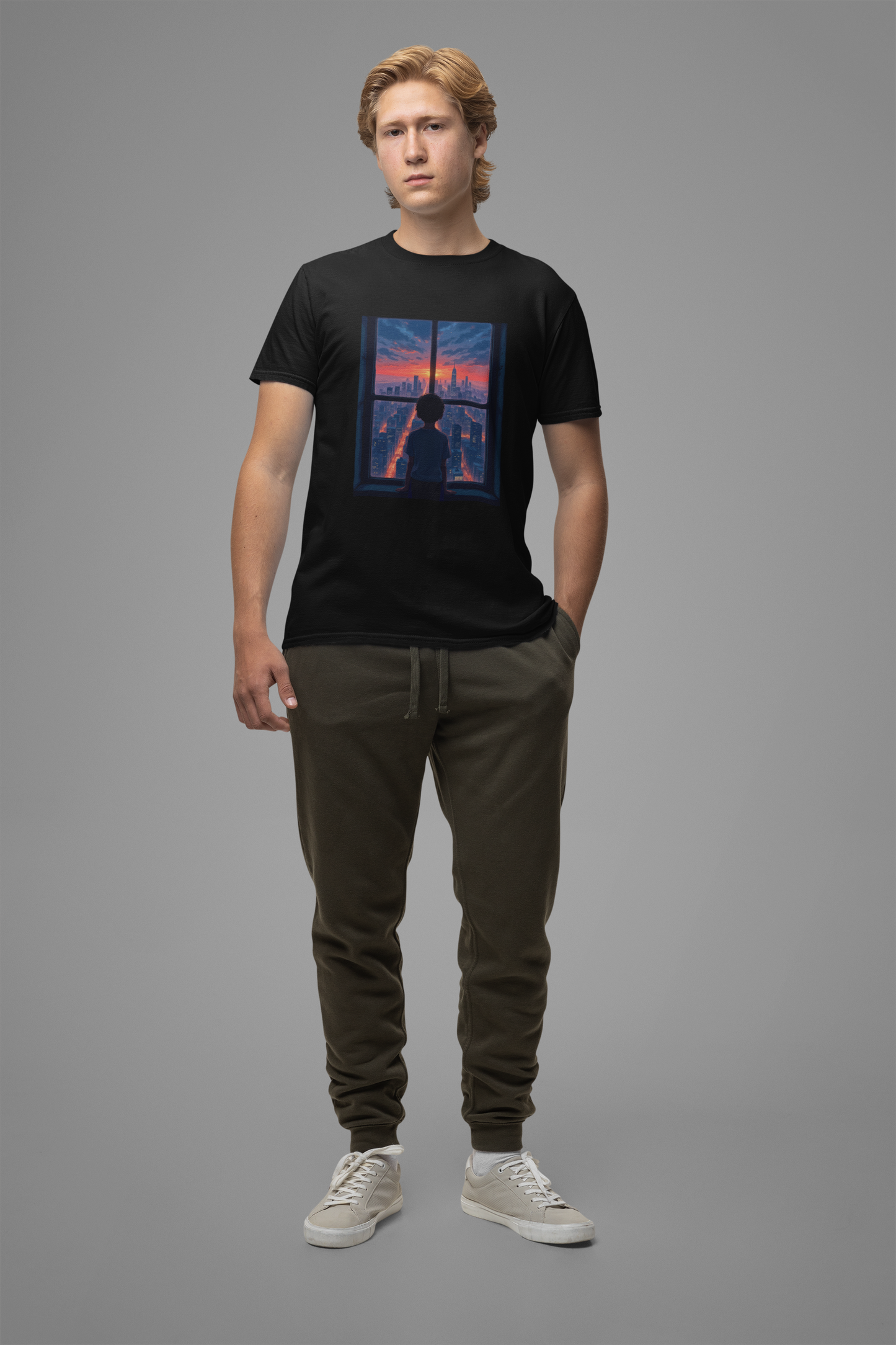 Concrete Views beauty of city lights - T-Shirt