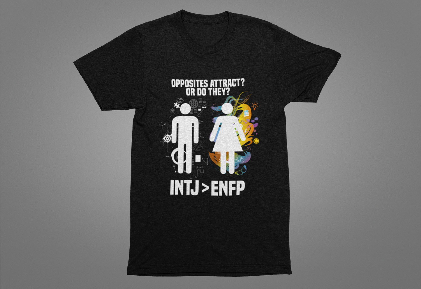 INTJ and ENFP Official Graphic Statement Tee for Bold Minds, Modern Thinkers, and Everyday Expression Everywhere