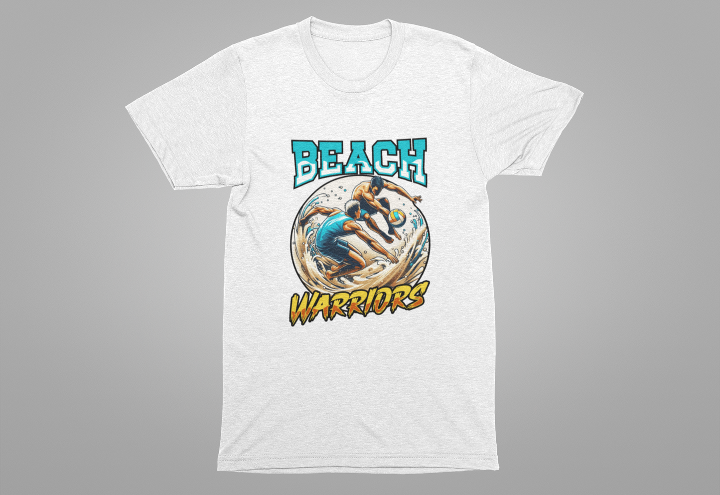Beach Warriors – Sand Court Battle Beach Ball Graphic T-Shirt