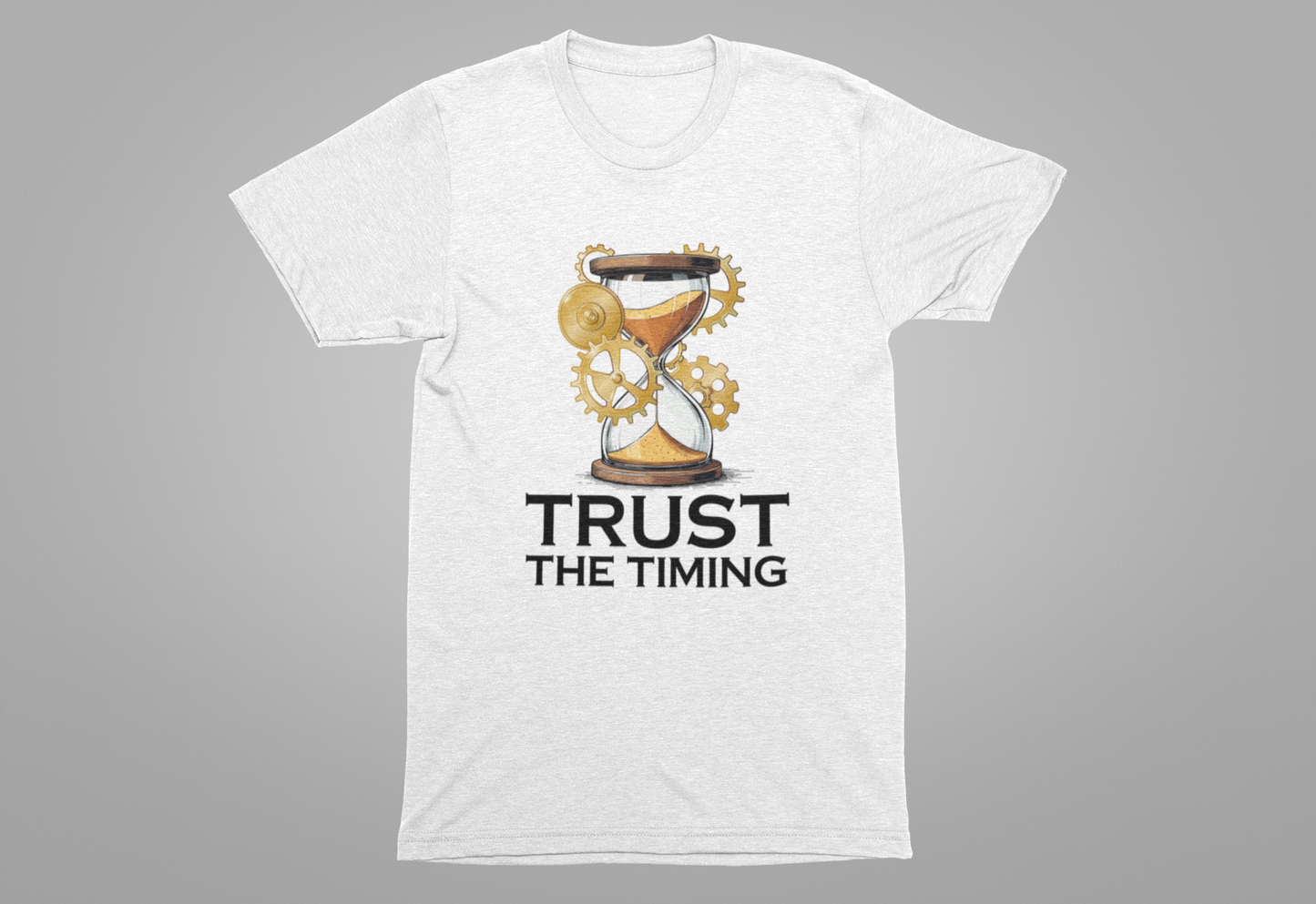 Trust the Timing Manifestation Tee for People Who Know the Universe Is on Schedule Even When Their Plans Feel Slightly Delayed