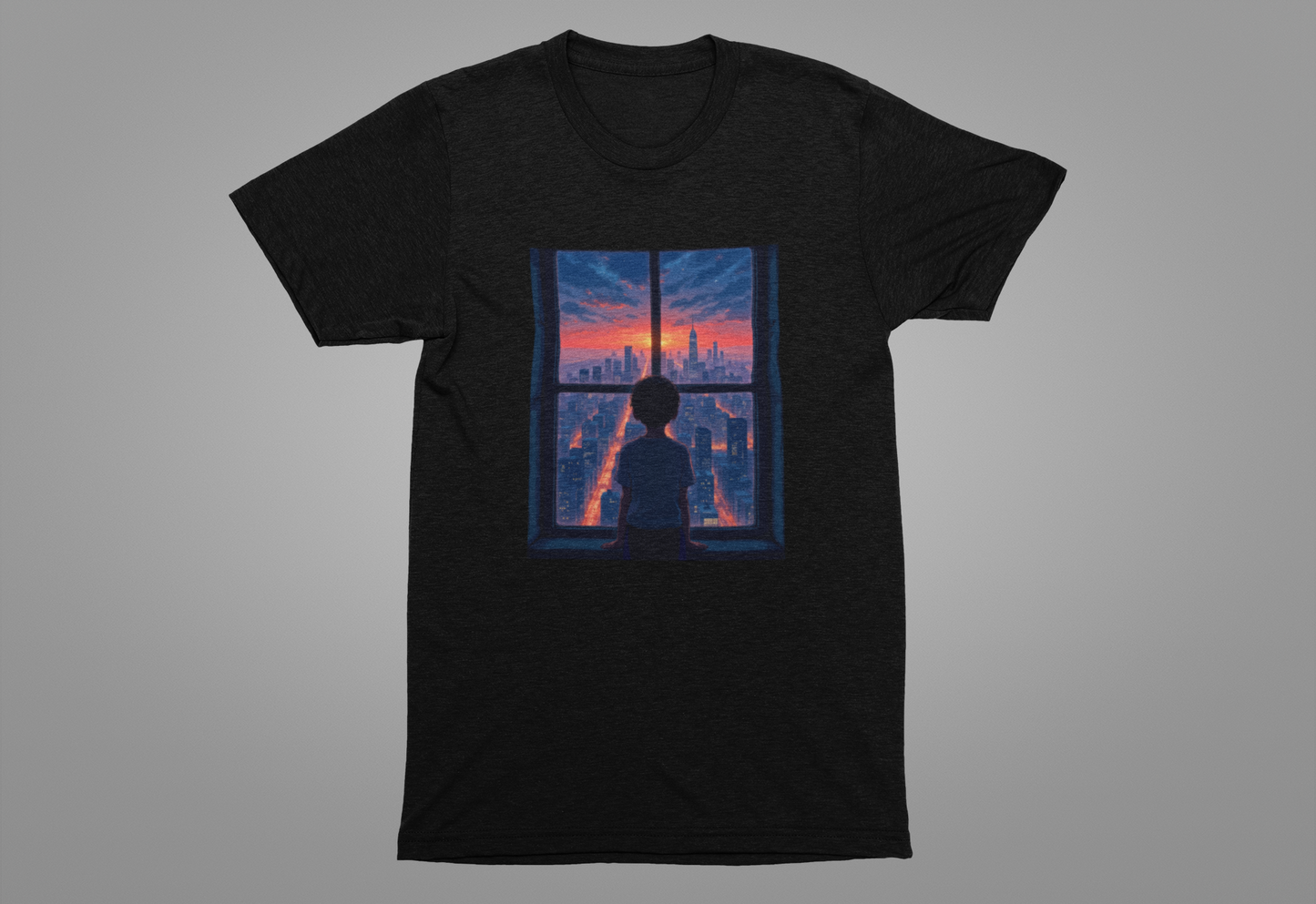 Concrete Views beauty of city lights - T-Shirt