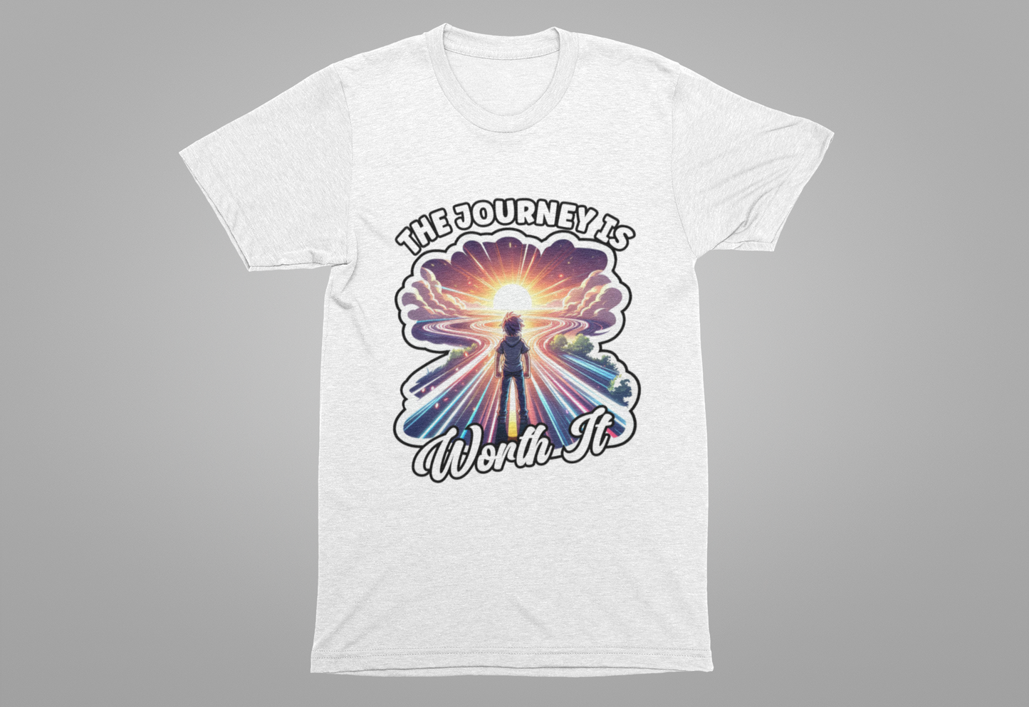 The Journey Is Worth It | Inspirational Adventure & Motivation T-Shirt