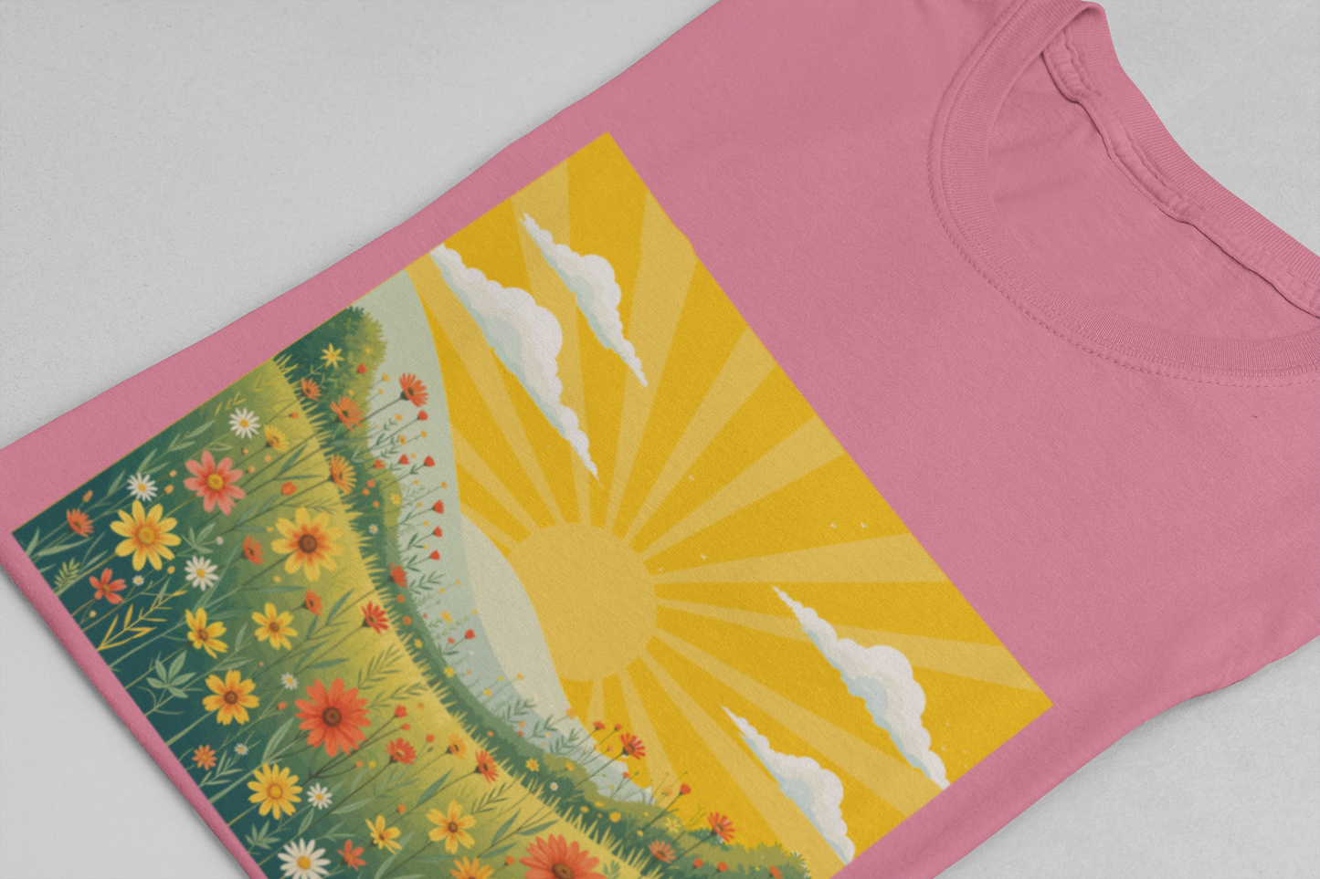 Spring in Full Bloom Tee, Seasonal Vibe Shirt, Floral Mood Top, Happy Growth Graphic Tee, Garden Lover Gift Shirt