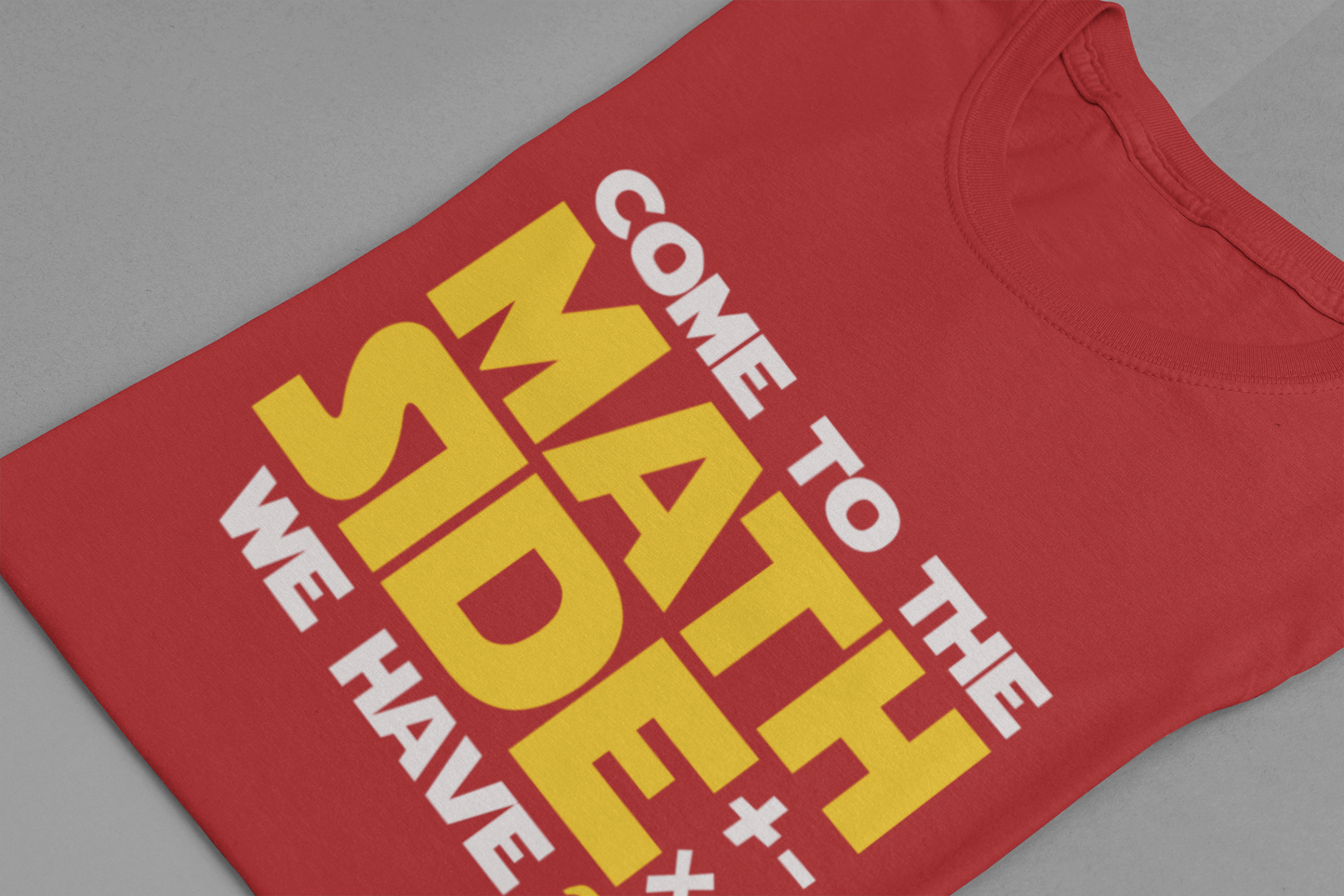 Funny Math Pun T-Shirt – Come to the Math Side with Pi