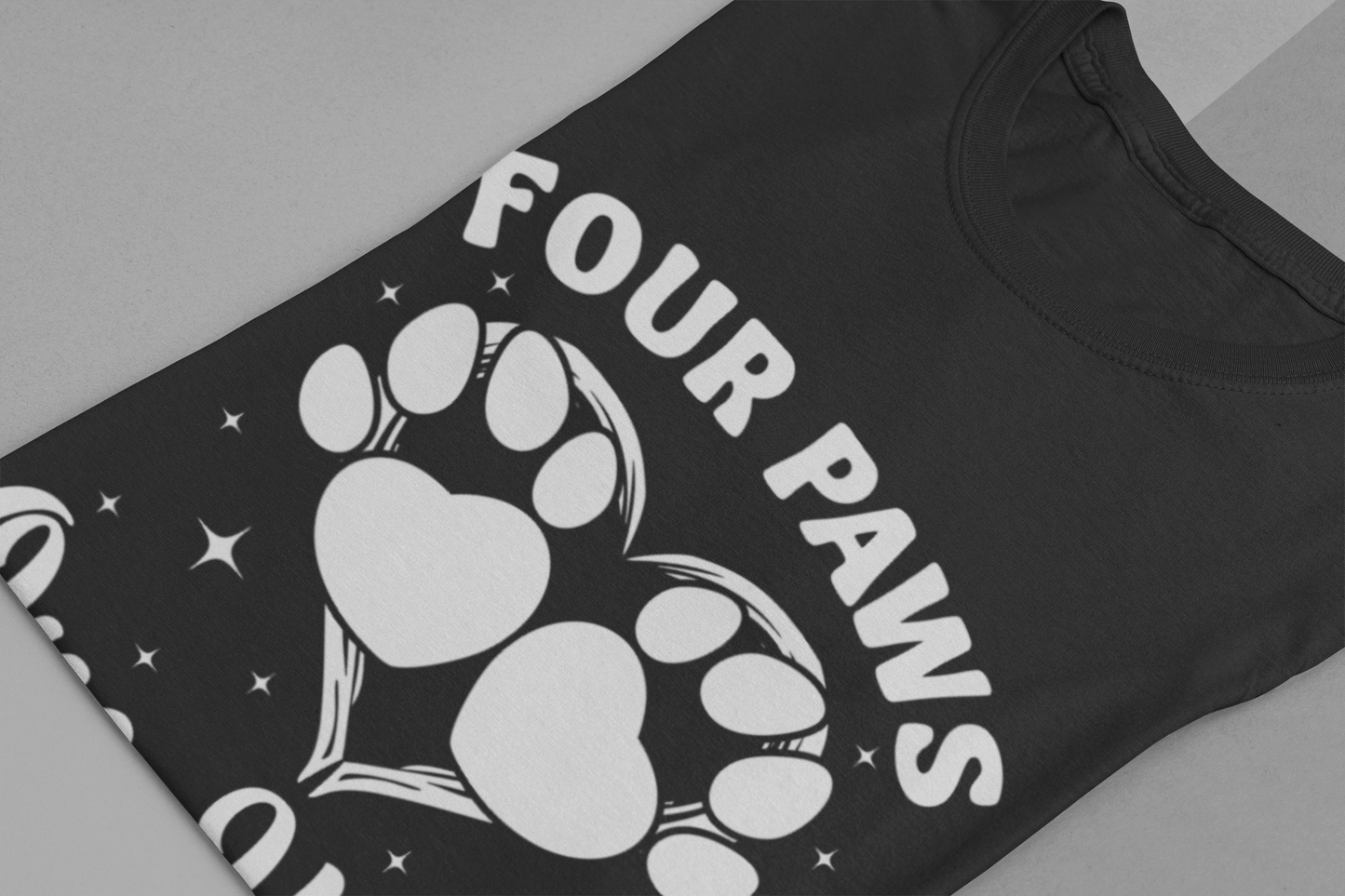 Four Paws, One Heart T-Shirt