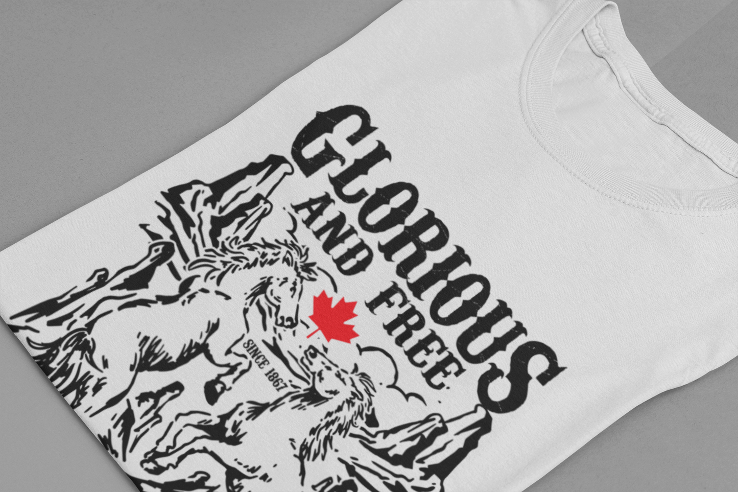 Canada Canadian Horse True North T-Shirt