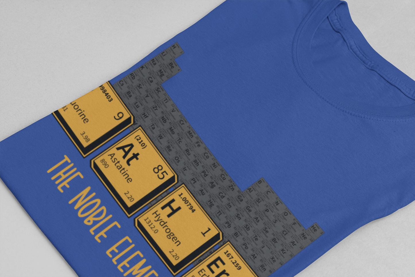 Funny Periodic Table T-Shirt – F At H Ar The Nobel Element Science Pun Tee