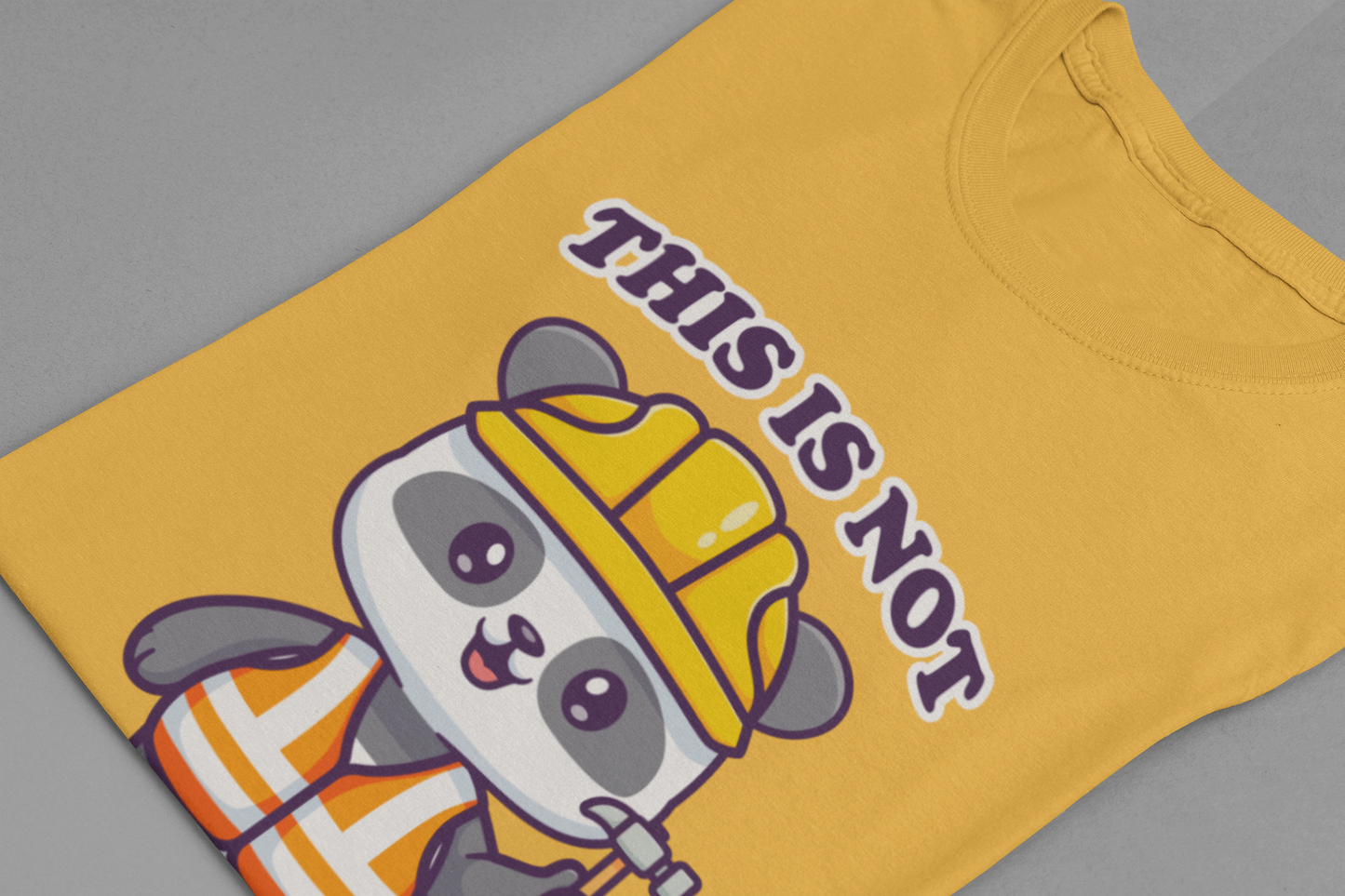 This Is Not a Drill T-Shirt – Cute Puppy Construction Worker Graphic Tee