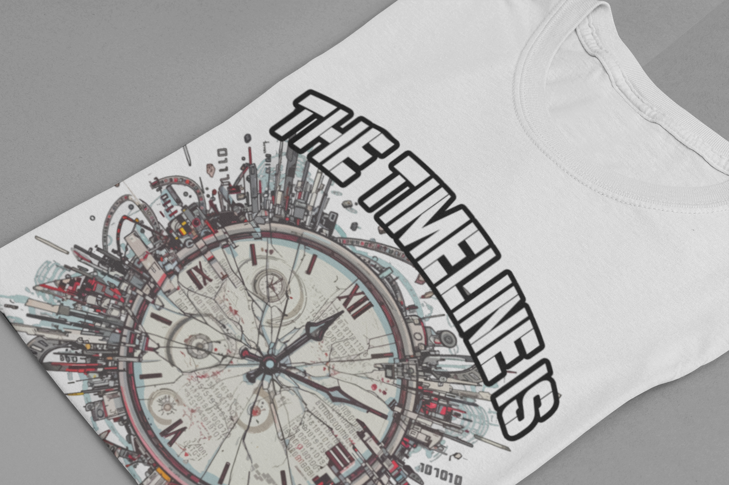The Timeline is Glitching Tee, Sci-Fi Reality Error Shirt, Alternate Universe Humor Tee, Time Travel Nerd Gift Top