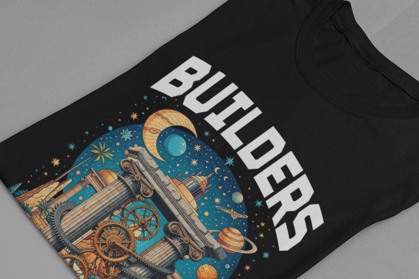 The Builders of Time Tee, Historical Achievement Shirt, Ancient Engineer Graphic, Civilization Creators Top, Legacy Gift