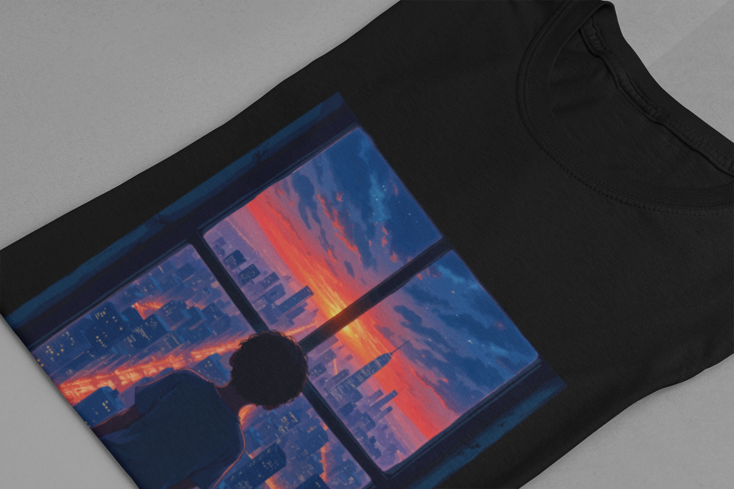Concrete Views beauty of city lights - T-Shirt