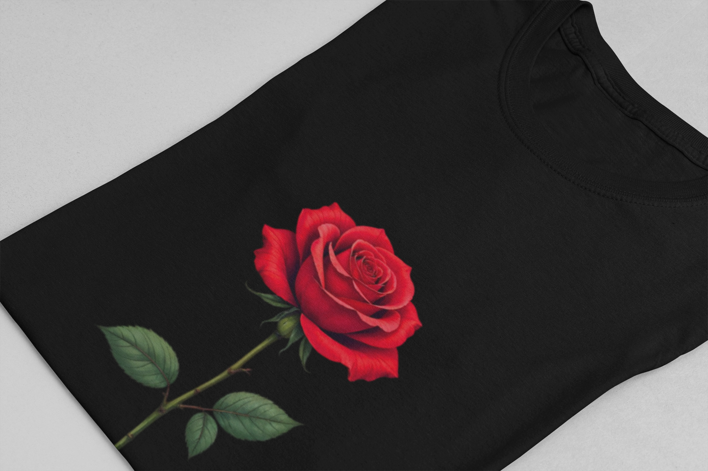 Here Growing T-Shirt – Resilient Rose Through Cracks Motivational Tee