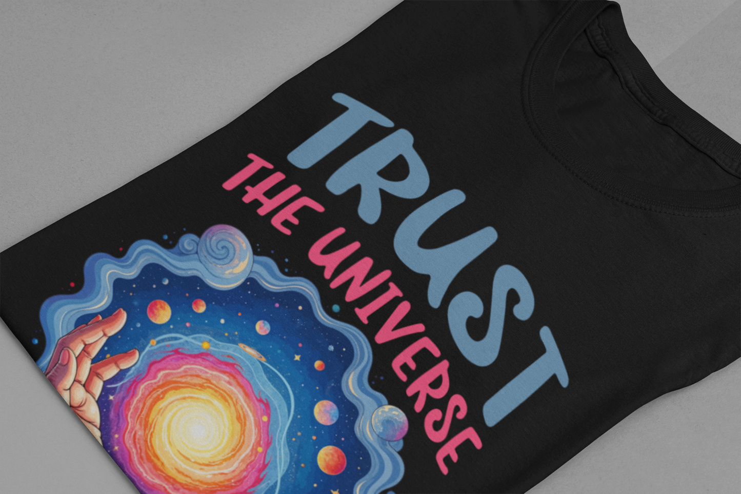 Cosmic Energy Shirt Spiritual Space Vibes Tee Radiating Universal Flow and Mystical Insight for Dreamers Meditators and Cosmic Thinkers