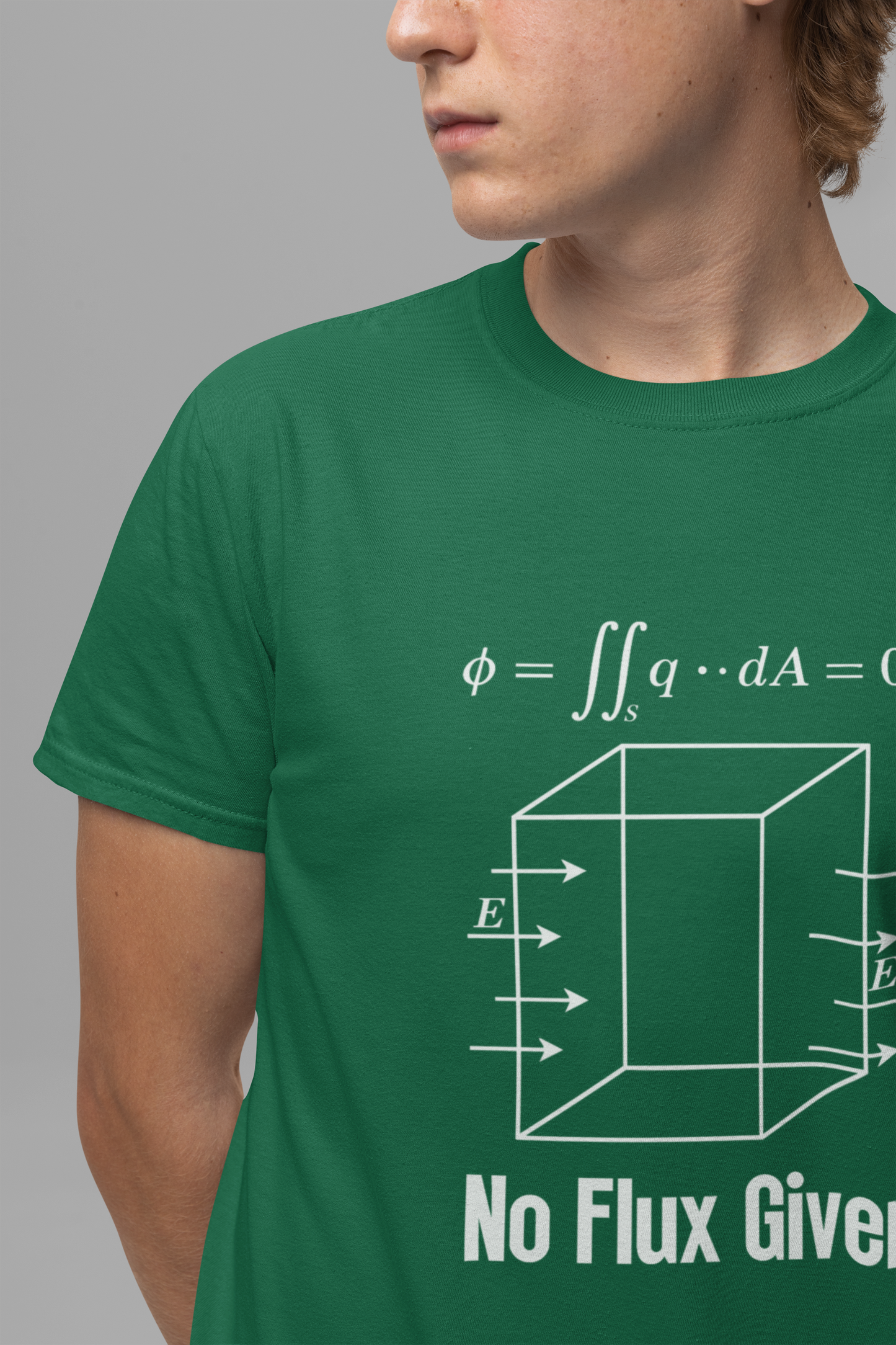 No Flux Given Science T-Shirt – Sarcastic Physics Equation Tee
