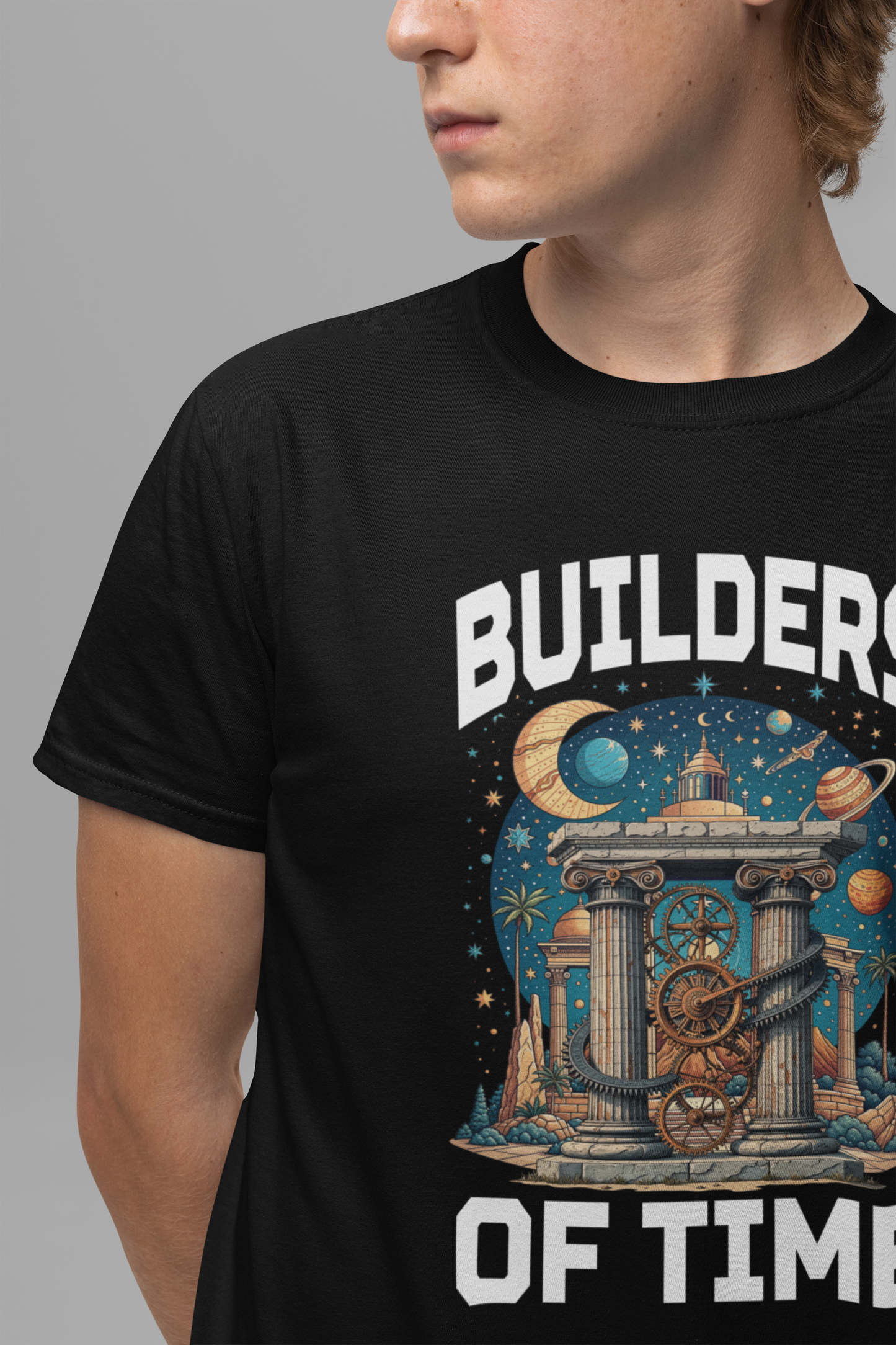 The Builders of Time Tee, Historical Achievement Shirt, Ancient Engineer Graphic, Civilization Creators Top, Legacy Gift