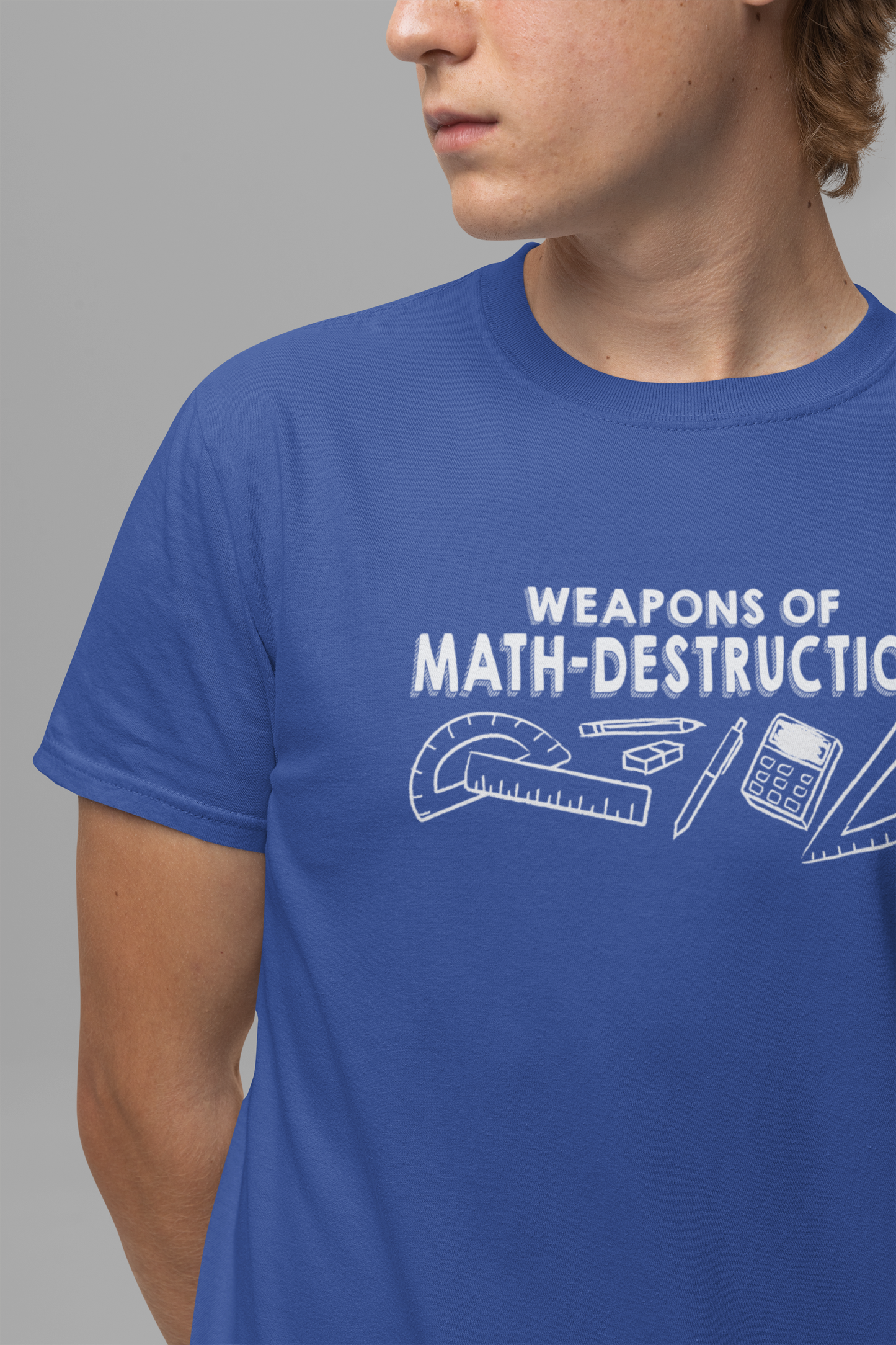 Math Geek Humor T-Shirt – Weapons of Math Destruction