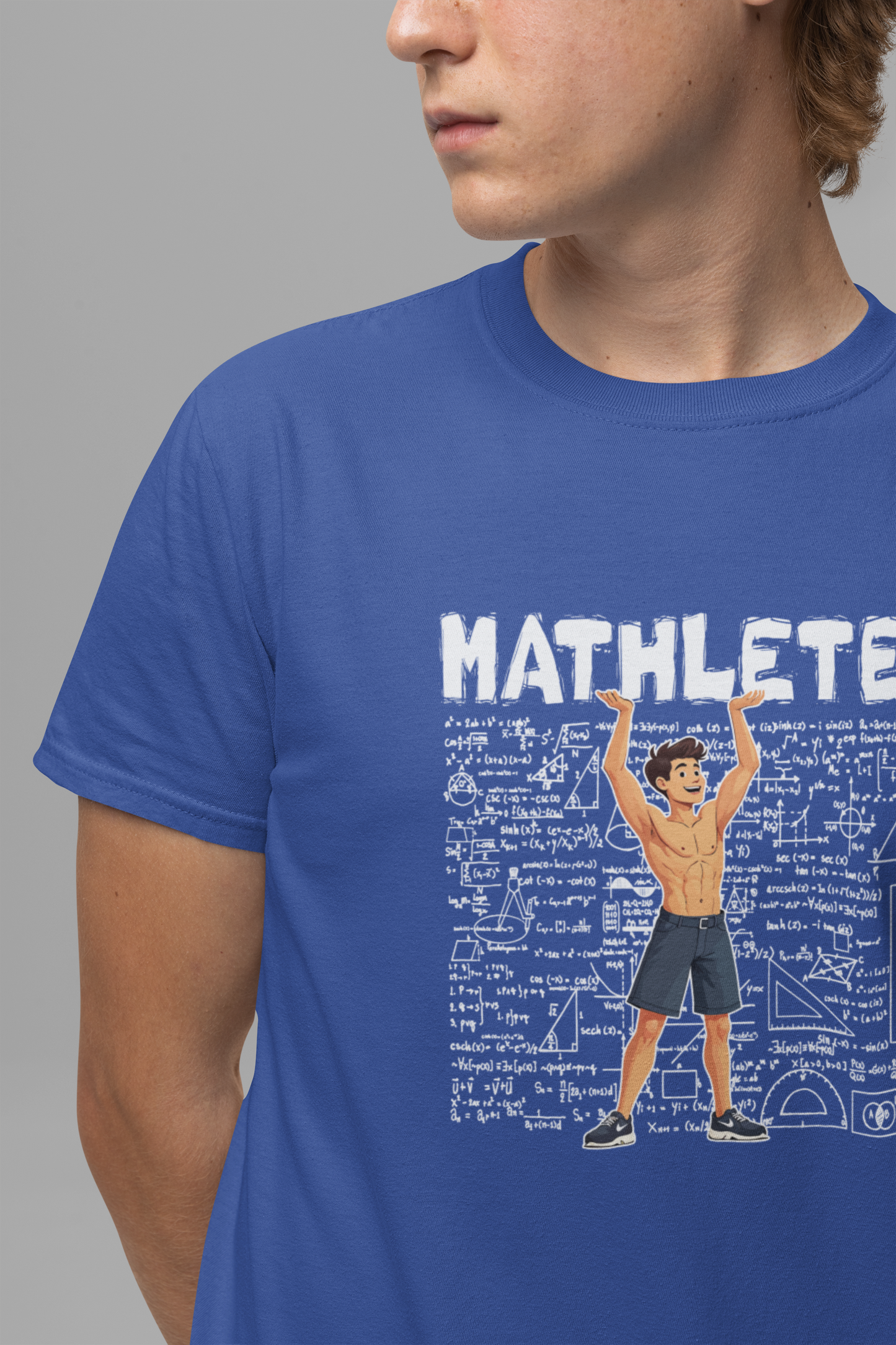 Mathlete Math and Fitness Shirt – Workout Geek Humor