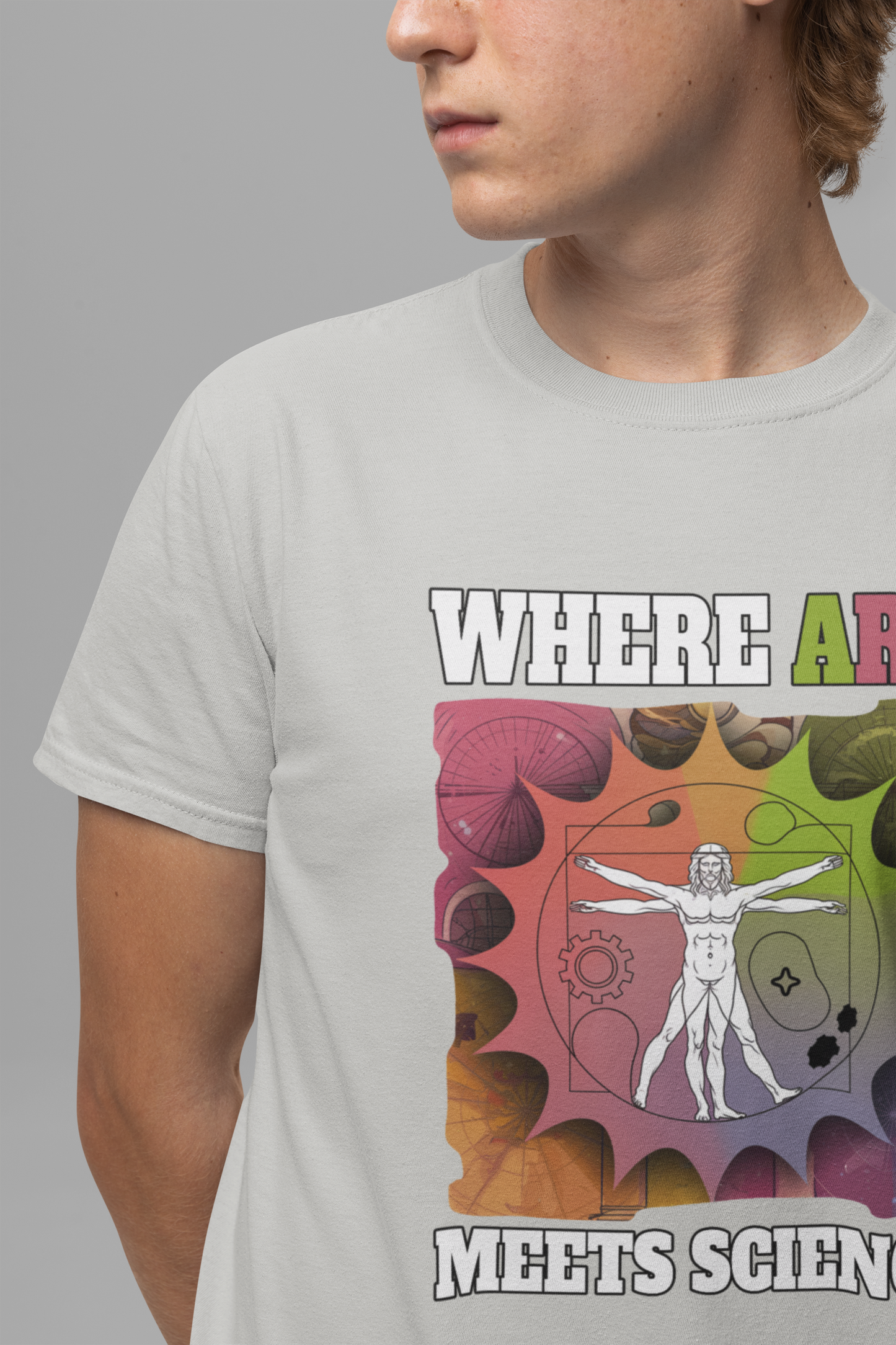 Where Art Meets Science Tshirt – The Renaissance Changed Everything Graphic