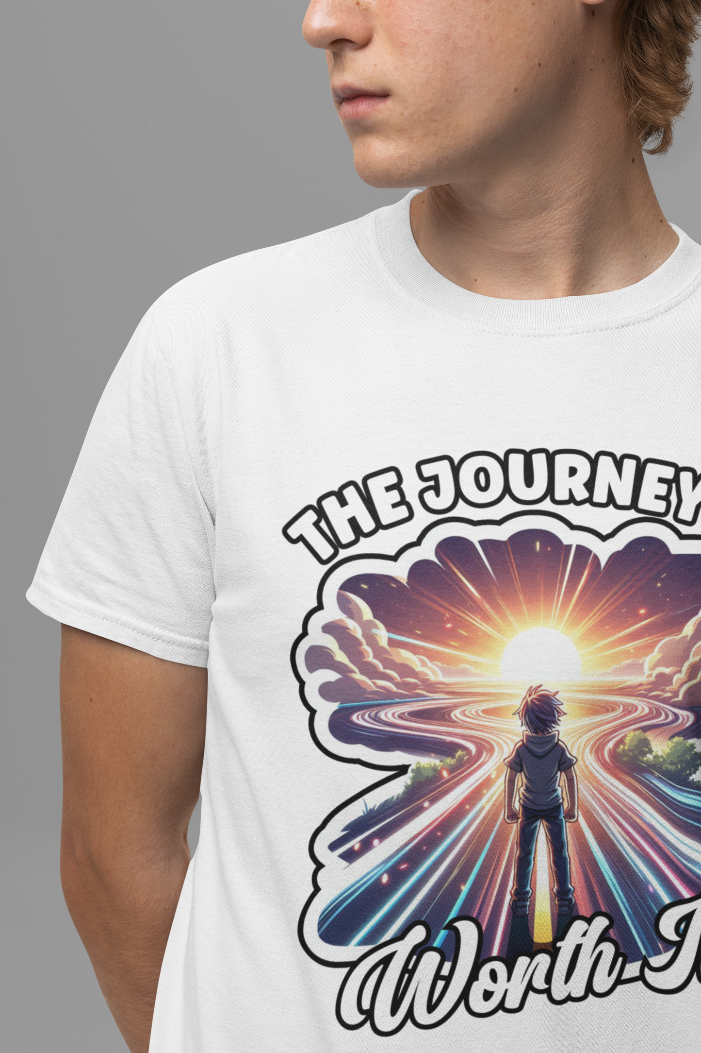 The Journey Is Worth It | Inspirational Adventure & Motivation T-Shirt