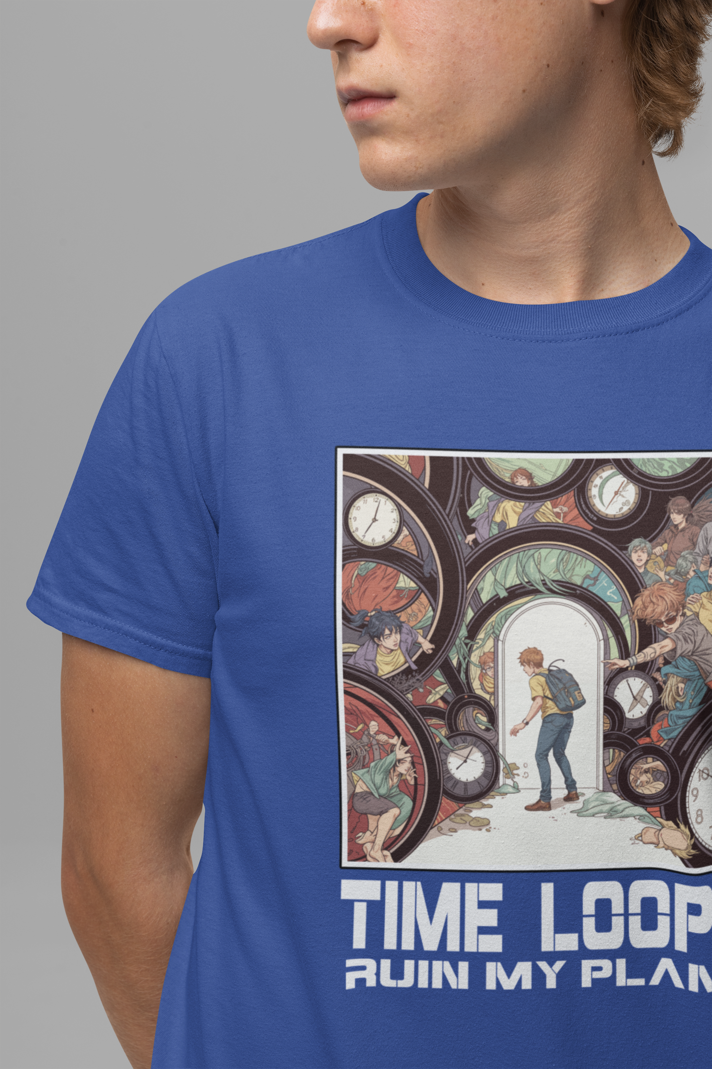 Time Loops Ruin My Plans Tee, Sci-Fi Humor Shirt, Time Travel Frustration Top, Alternate Reality Graphic Tee, Paradox Gift