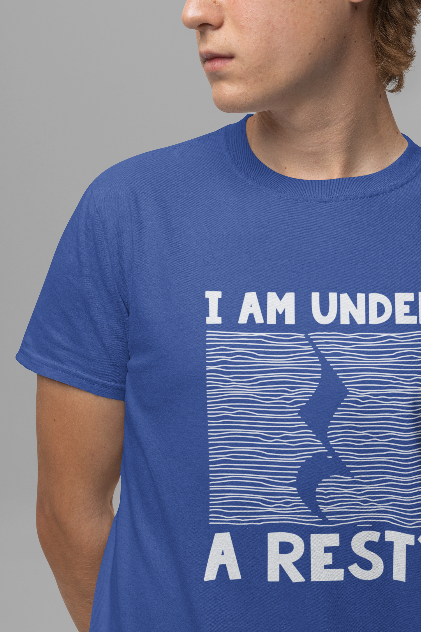 I Am Under A Rest? T-Shirt – Funny Music Joke Graphic Tee