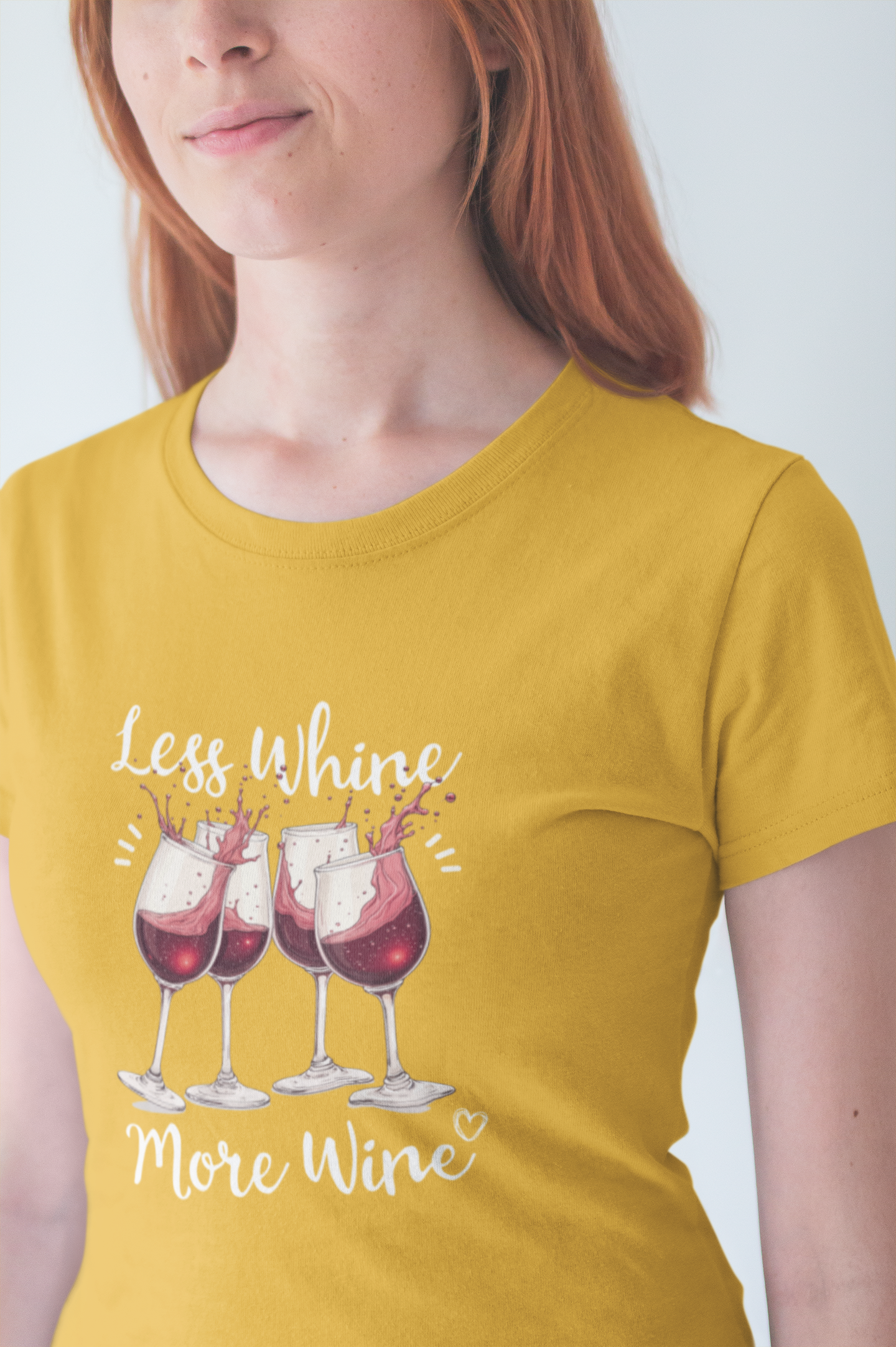 Less Whine More Wine Shirt, Funny Wine Lover Tee, Sarcastic Drinking T Shirt, Girls Night Gift, Witty Relaxation Apparel, Wine Mood Top
