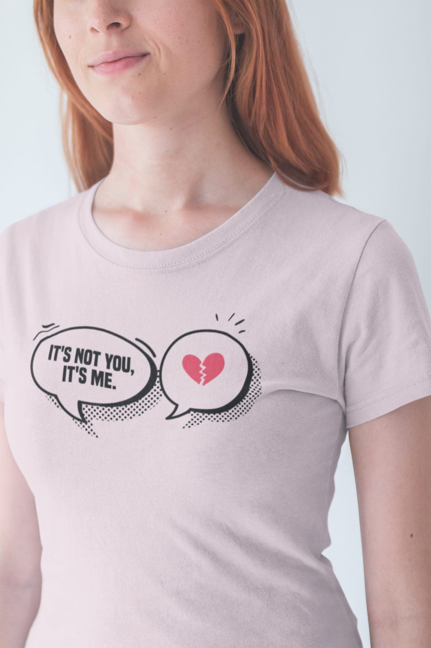 It's Not You, It's Me Official Graphic Statement Tee for Realists, Overthinkers, and Those Who Know How to Bow Out Gracefully