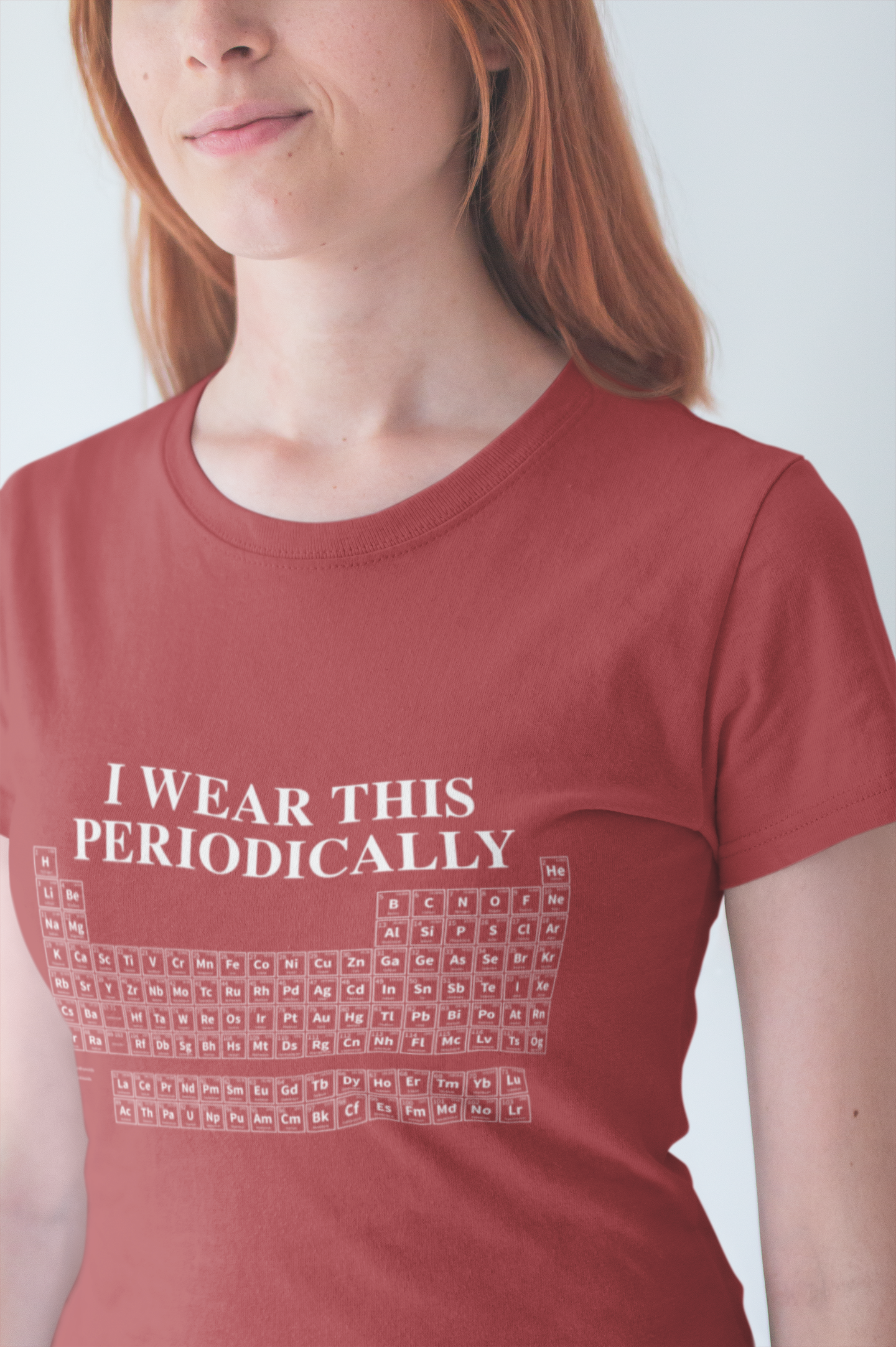 Chemistry Humor T-Shirt – I Wear This Periodically Graphic Tee