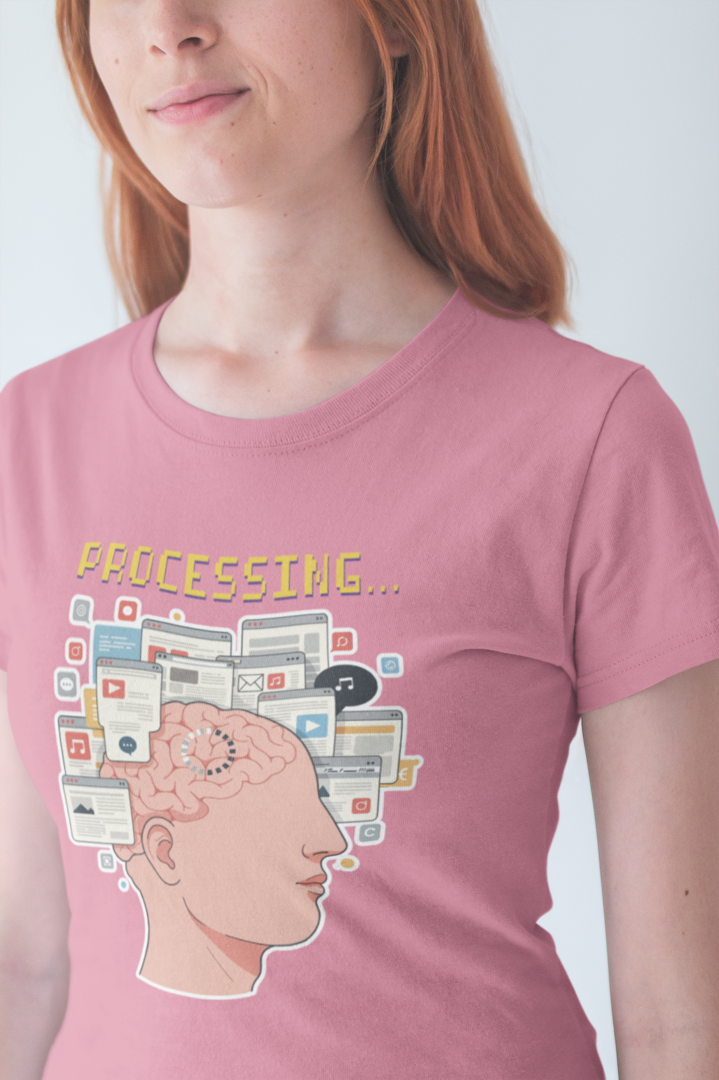 My Brain Has Too Many Tabs Open Tee, Mental Overload Shirt, Funny Multitask Graphic Tee, Chaotic Mind Humor Top, Relatable Gift