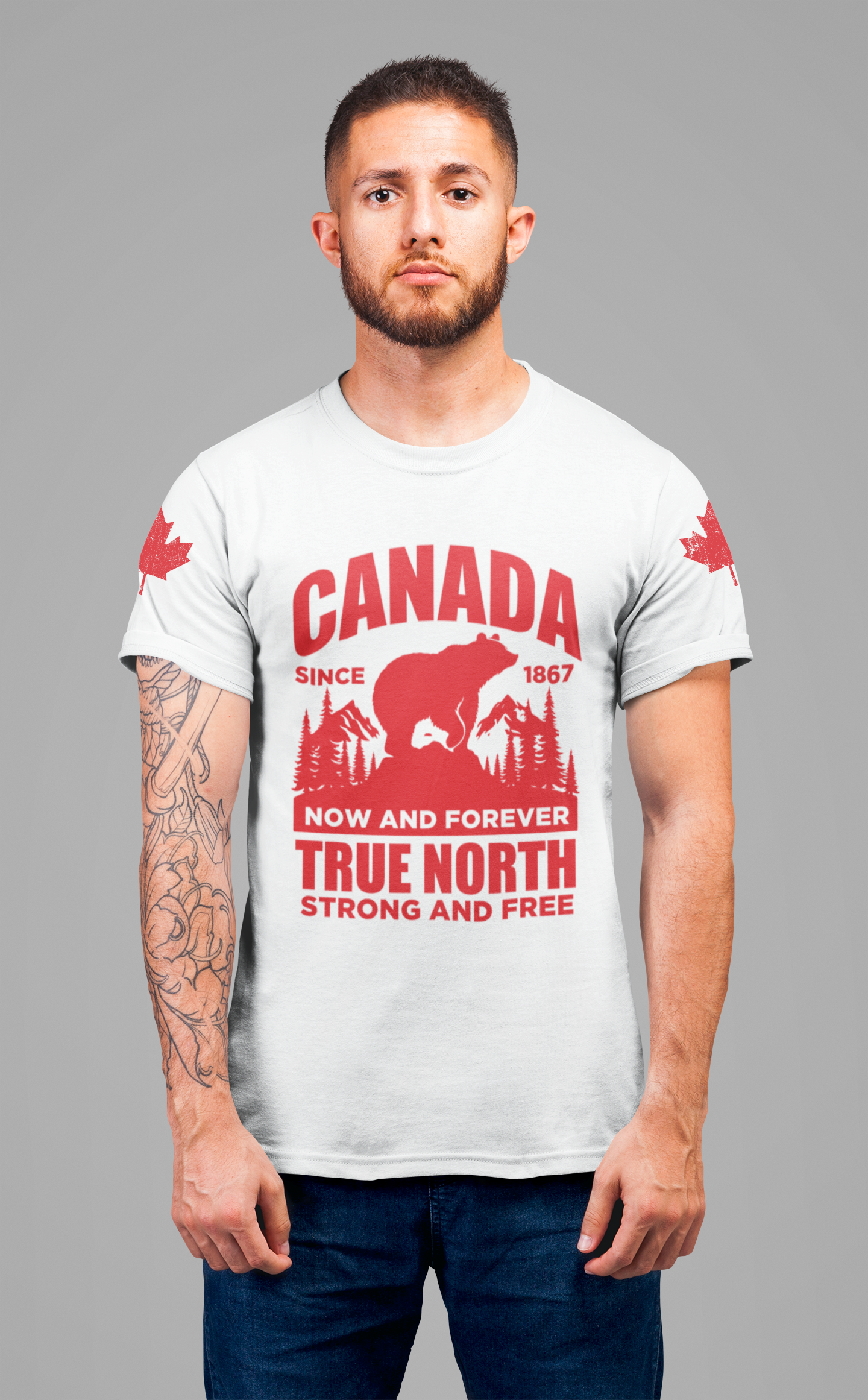 Canada True North Bear Heritage T-Shirt