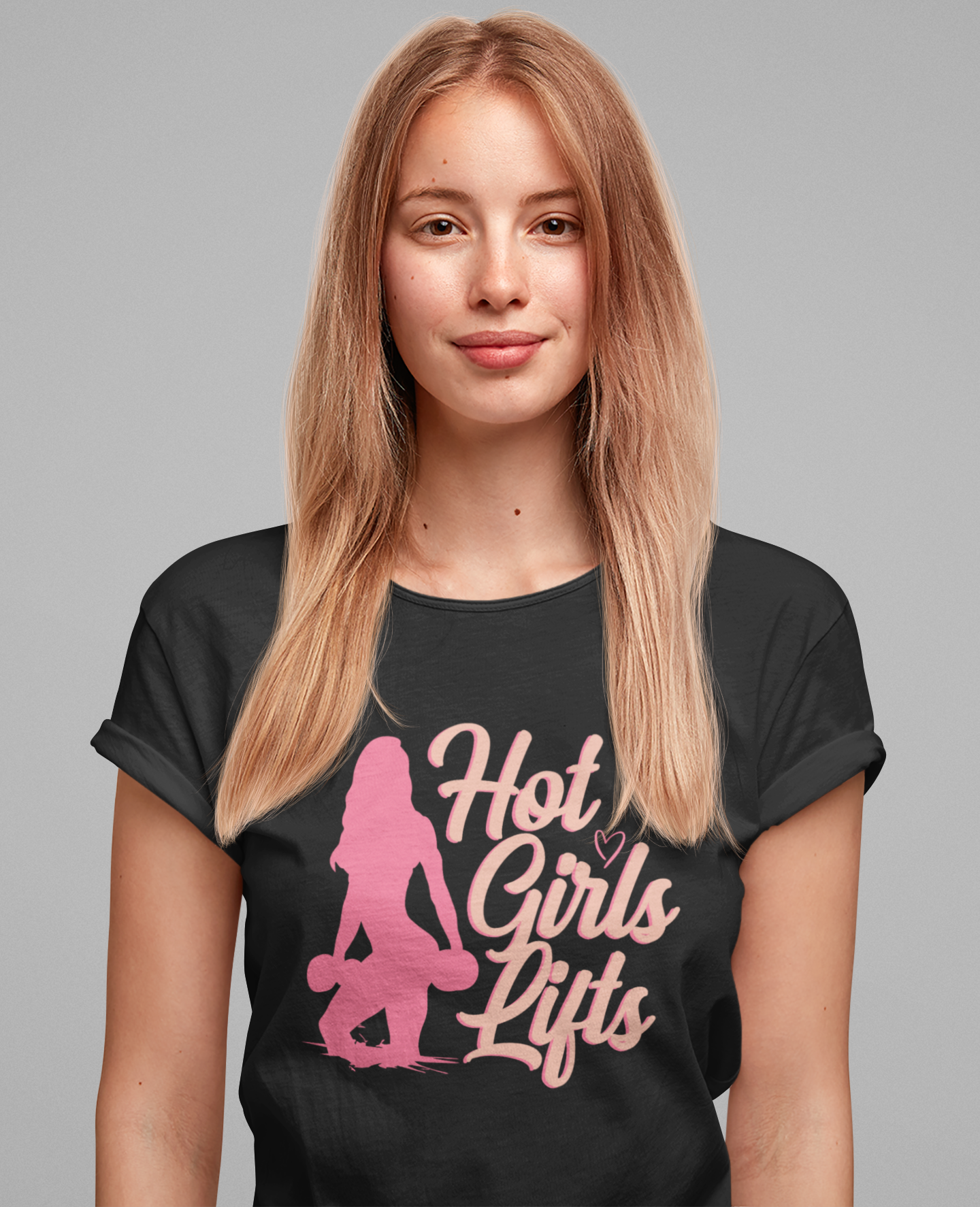 Hot Girl Lifting - Strong Women’s Fitness T-Shirt
