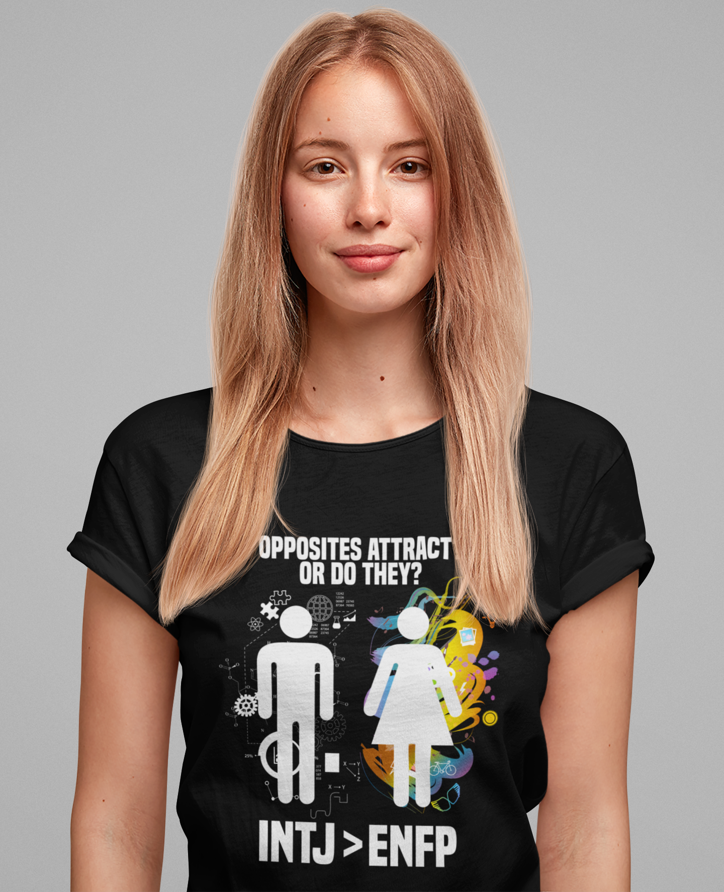 INTJ and ENFP Official Graphic Statement Tee for Bold Minds, Modern Thinkers, and Everyday Expression Everywhere