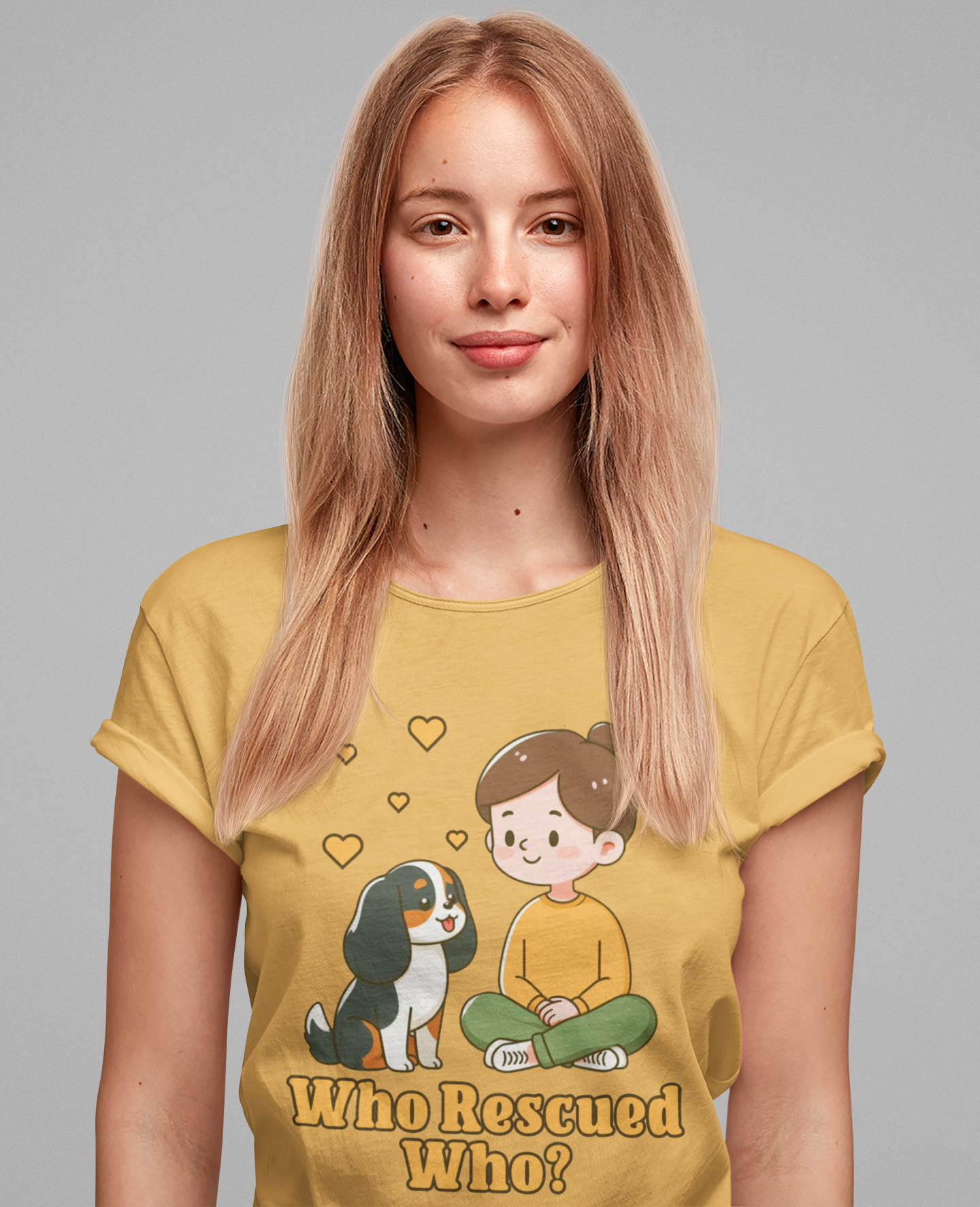 Who Rescued Who? T-Shirt