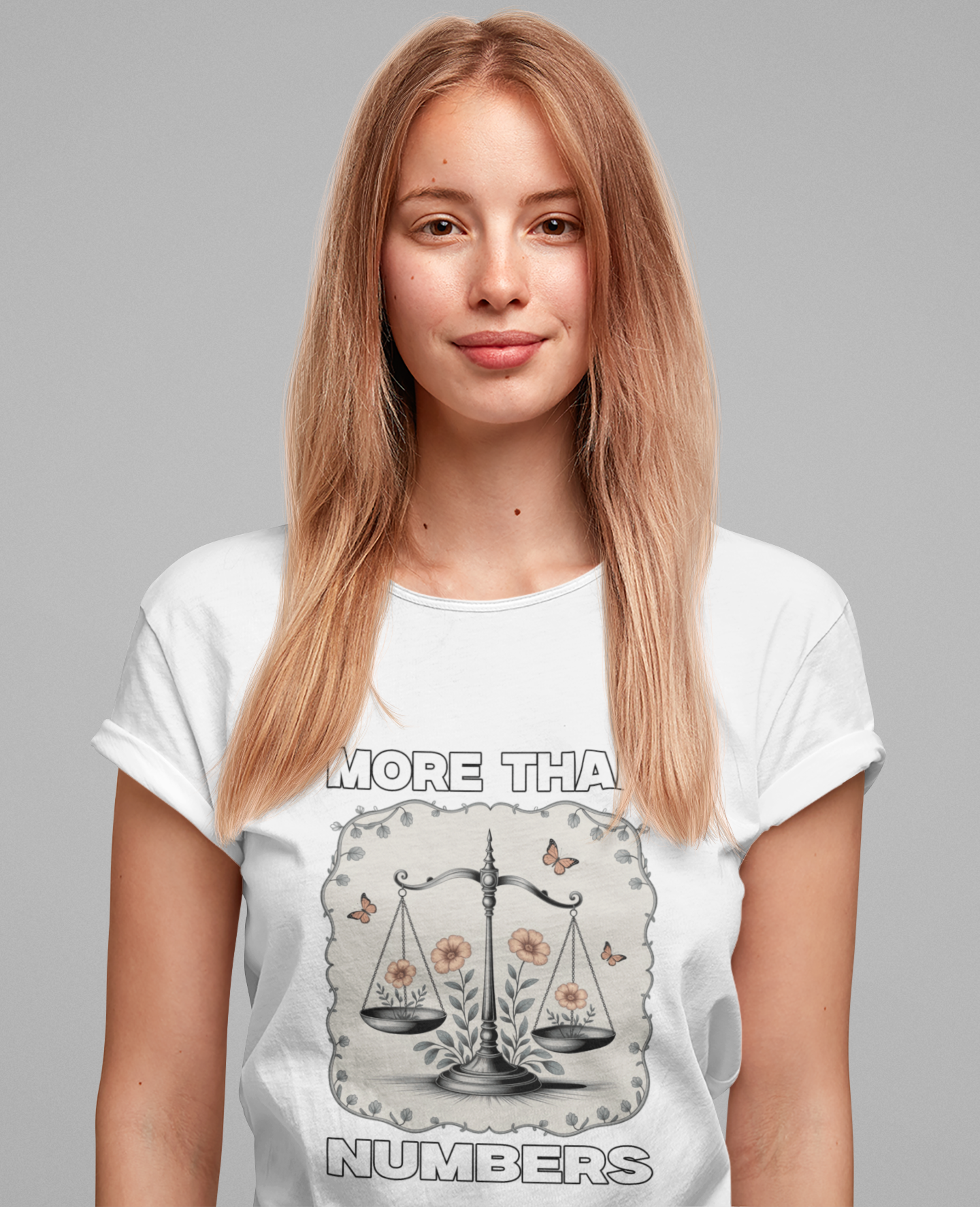 More Than Numbers - No Scale Can Measure Your Worth T-Shirt