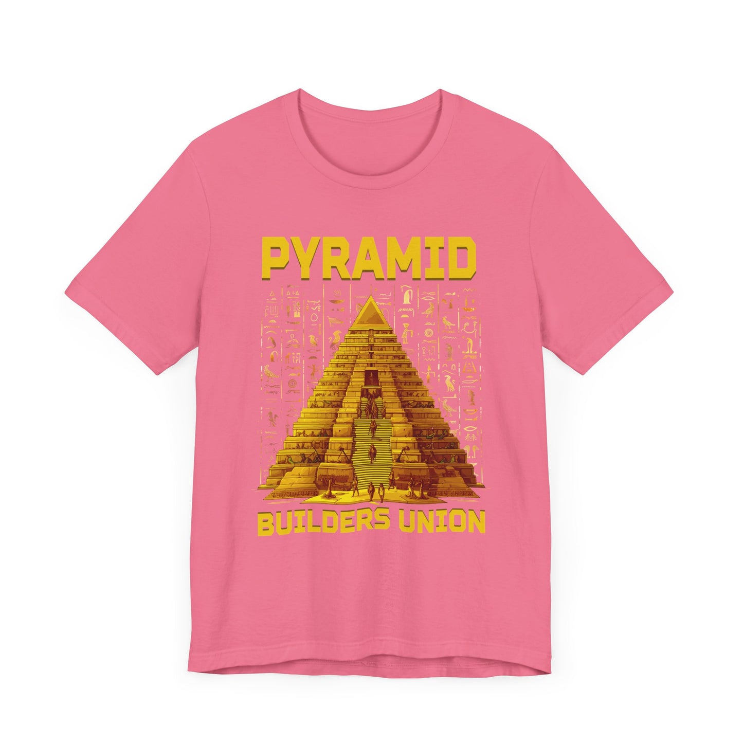 Pyramid Builders Union Tee, Ancient Worker Pride Shirt, Historical Labor Graphic, Egypt Crew Top, Stone by Stone Gift