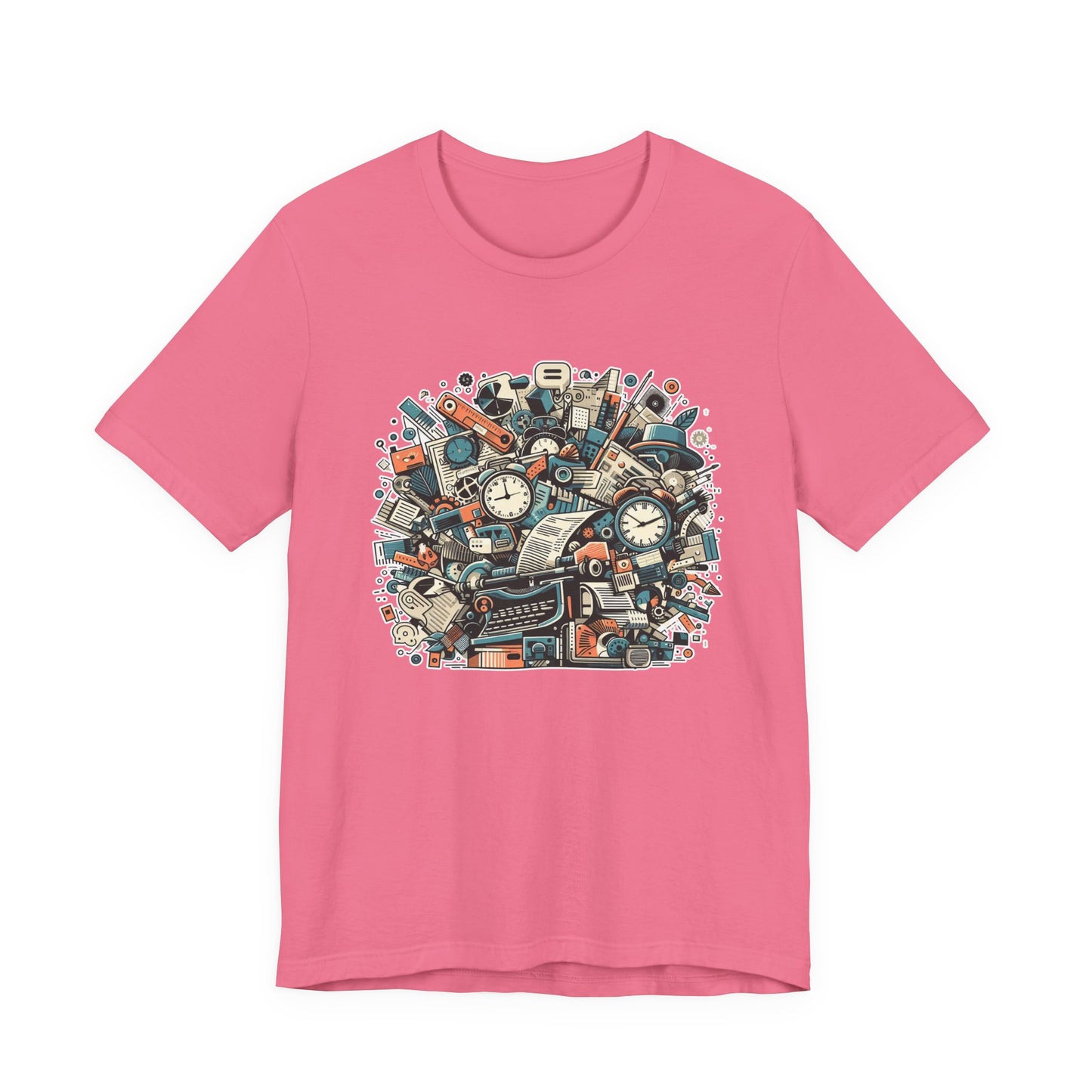 Urban Overload: Crowded Objects T-Shirt