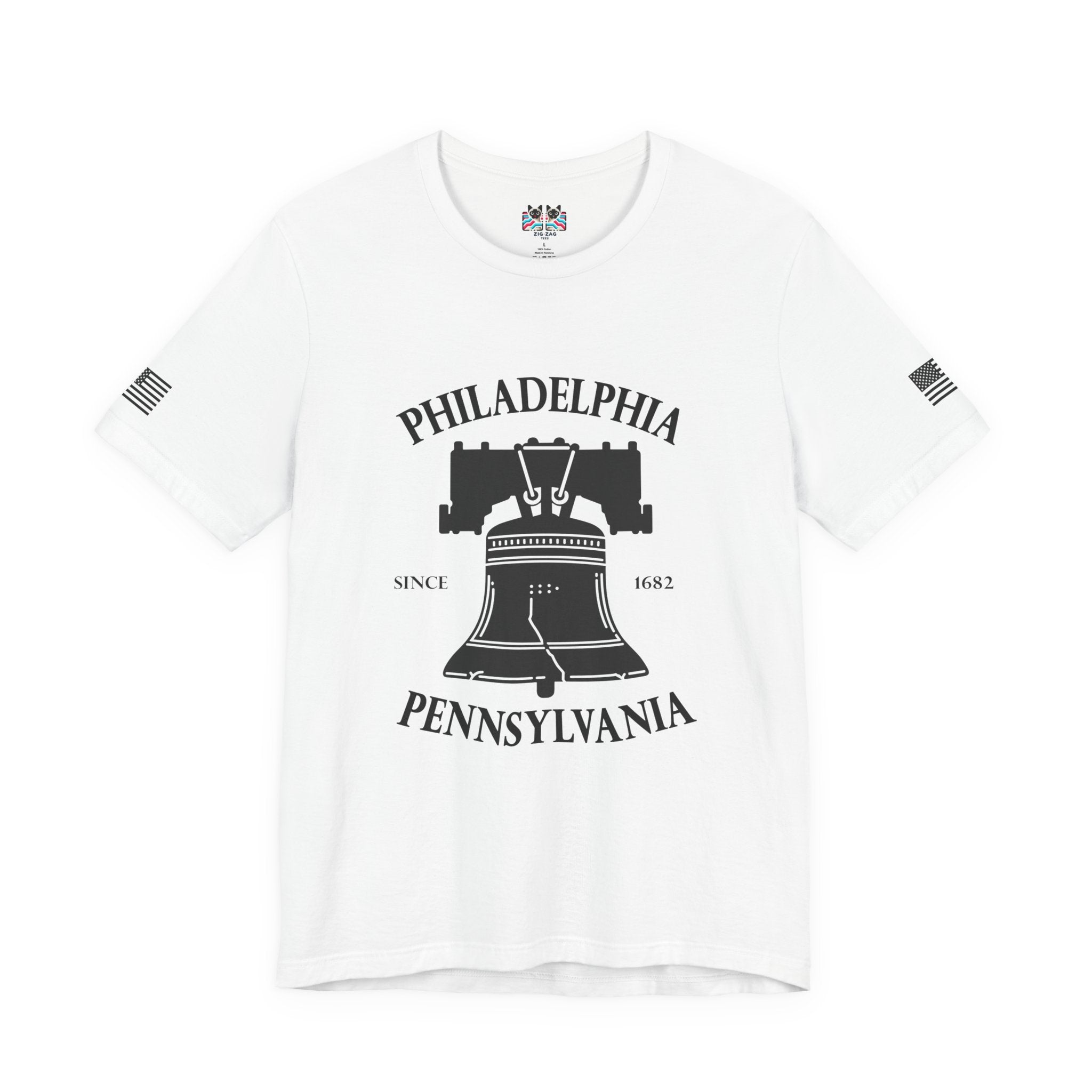 Philadelphia Pennsylvania Since 1682 T-Shirt – Liberty Bell Graphic Tee