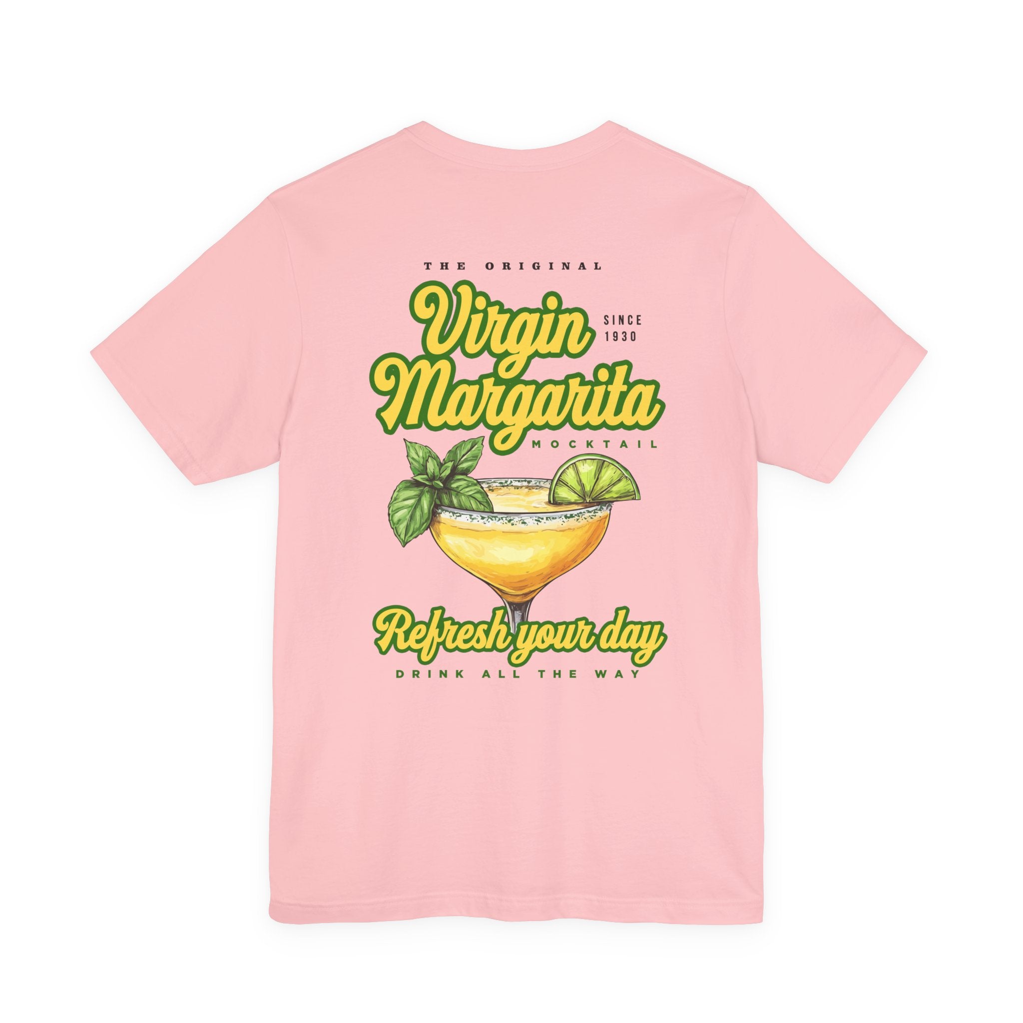 Virgin Margarita Mocktail T-Shirt – Featuring Classic Refreshing Drink Graphic