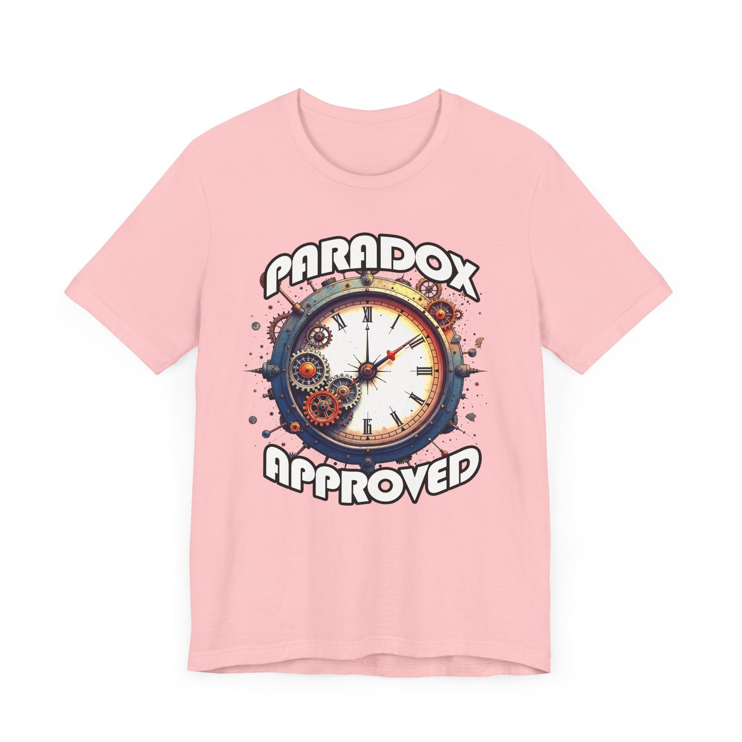 Paradox Approved Tee, Sci-Fi Logic Shirt, Time Travel Irony Tee, Time Theory Graphic Top, Timeline Twister Gift
